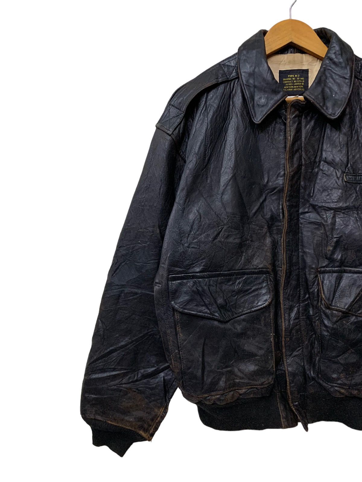 Avirex 🔥VTG AVIREX USAF TYPE A2 LEATHER JACKETS Size US M / EU 48-50 / 2 - 3 Thumbnail