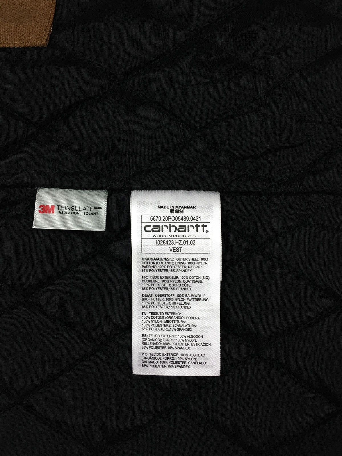 Carhartt vest CARHARTT WIP Deadborn jacket coach coat skate work y2k Size US S / EU 44-46 / 1 - 11 Thumbnail