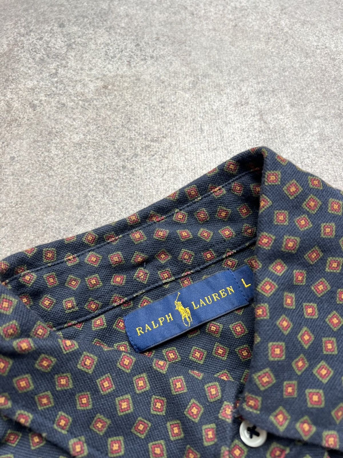 Polo Ralph Lauren × Ralph Lauren Polo Ralph Lauren printed long sleeve polo shirt Size US L / EU 52-54 / 3 - 5 Thumbnail