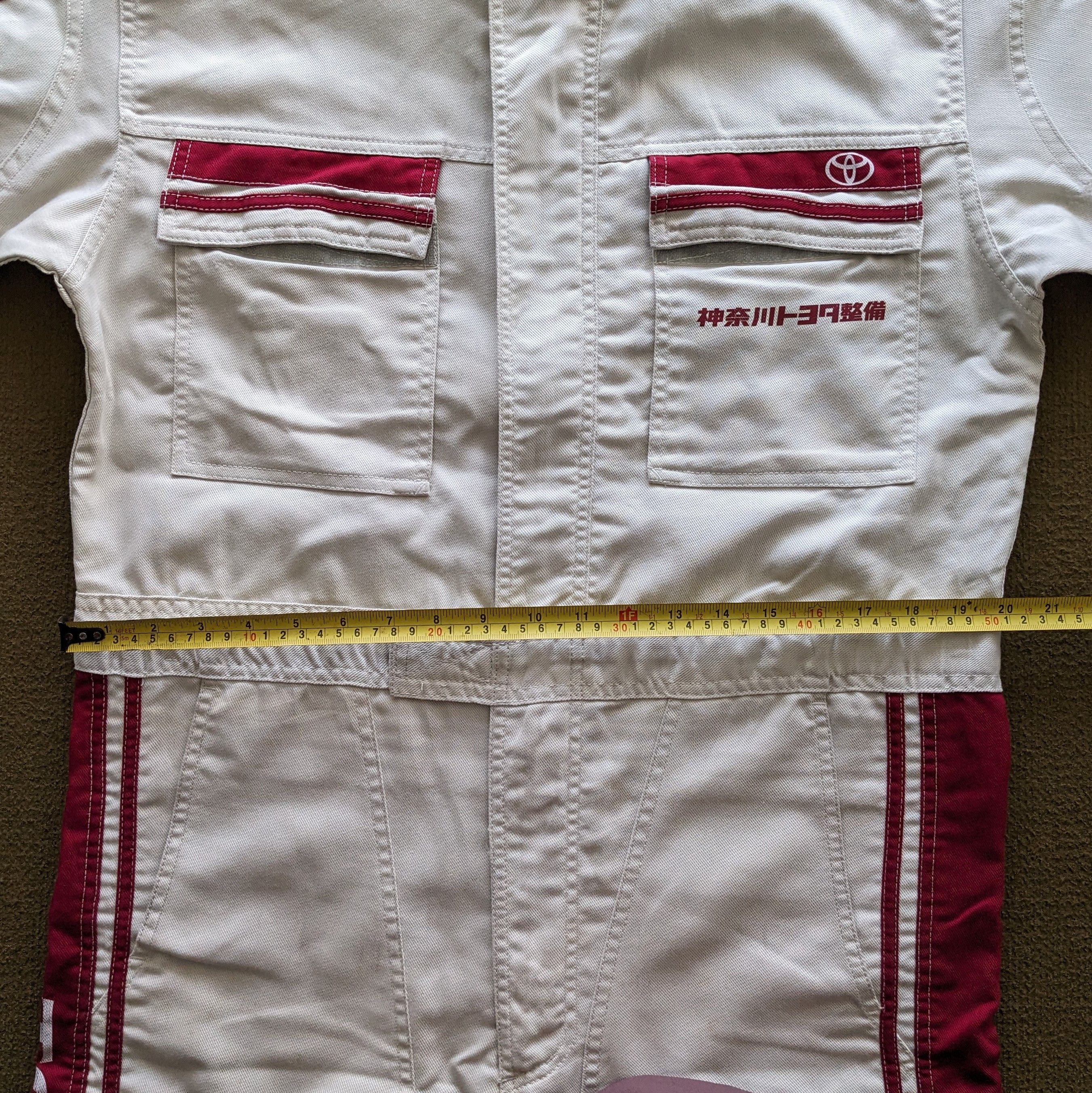 Vintage Vintage TOYOTA TECNO Racing Coverall Workwear Jacket Size US M / EU 48-50 / 2 - 8 Thumbnail