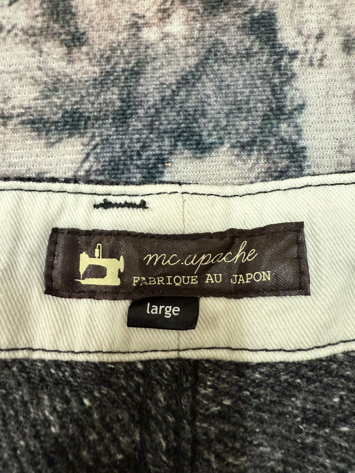 Edition Japan × Japanese Brand Mc Apache Fabrique Au Japon Wool Casual Pants Size US 34 / EU 50 - 7 Thumbnail