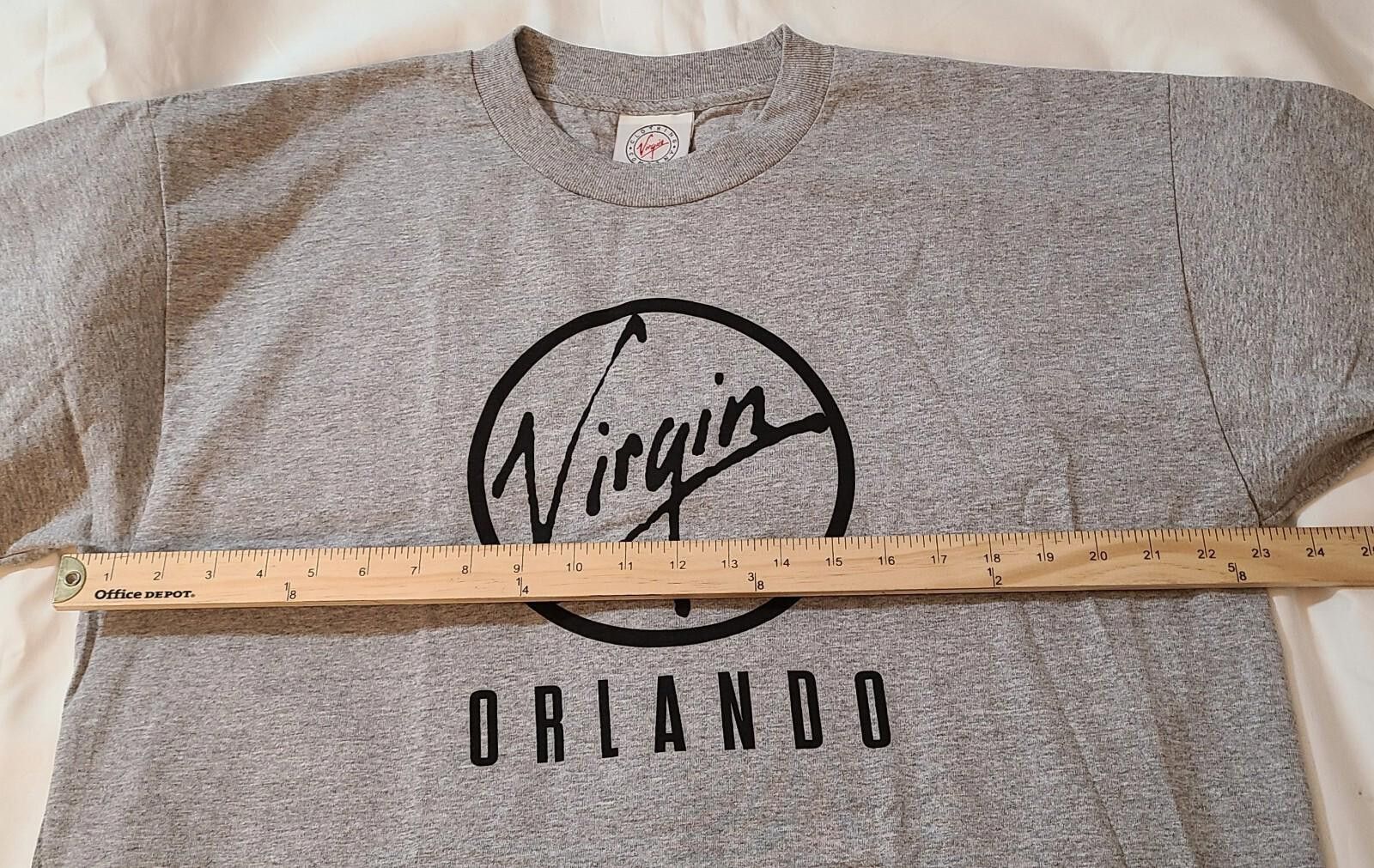 Katharine Hamnett London Virgin Orlando Shirt Adult Size XL Virgin Clothing Company Size US XL / EU 56 / 4 - 5 Thumbnail