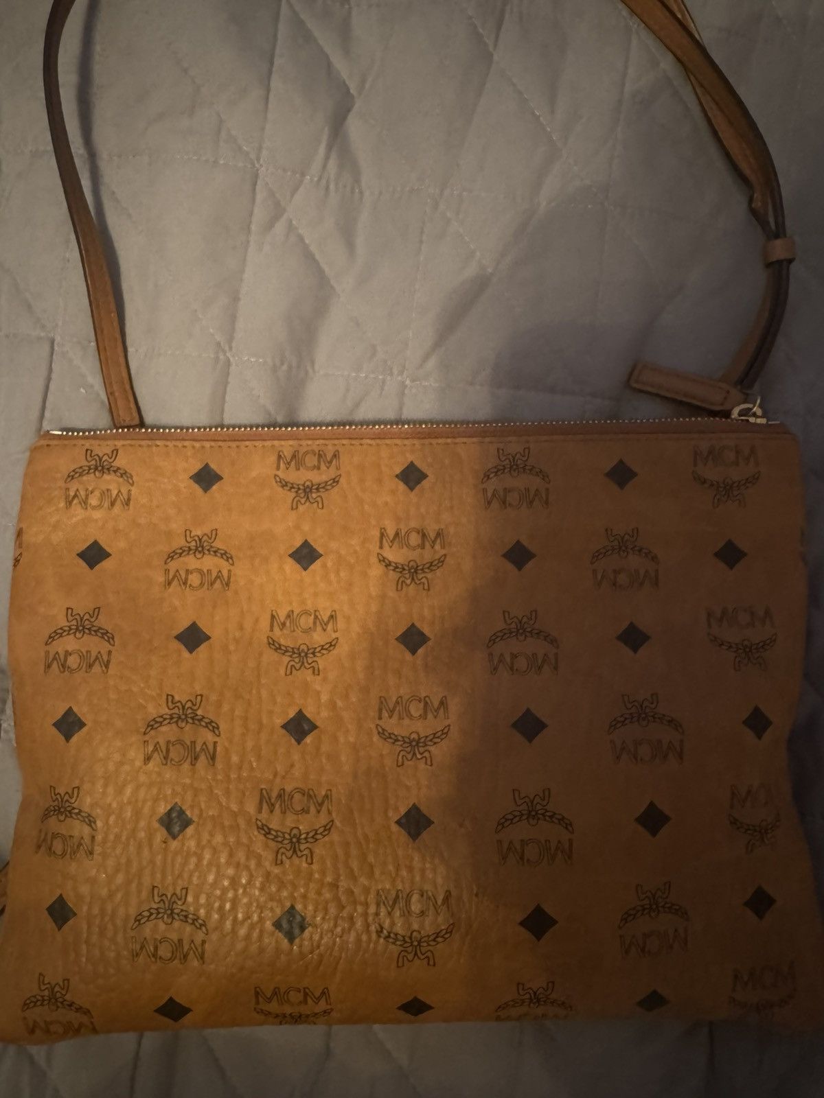 MCM MCM Crossbody Pouch In Visetos Original Size ONE SIZE - 2 Thumbnail