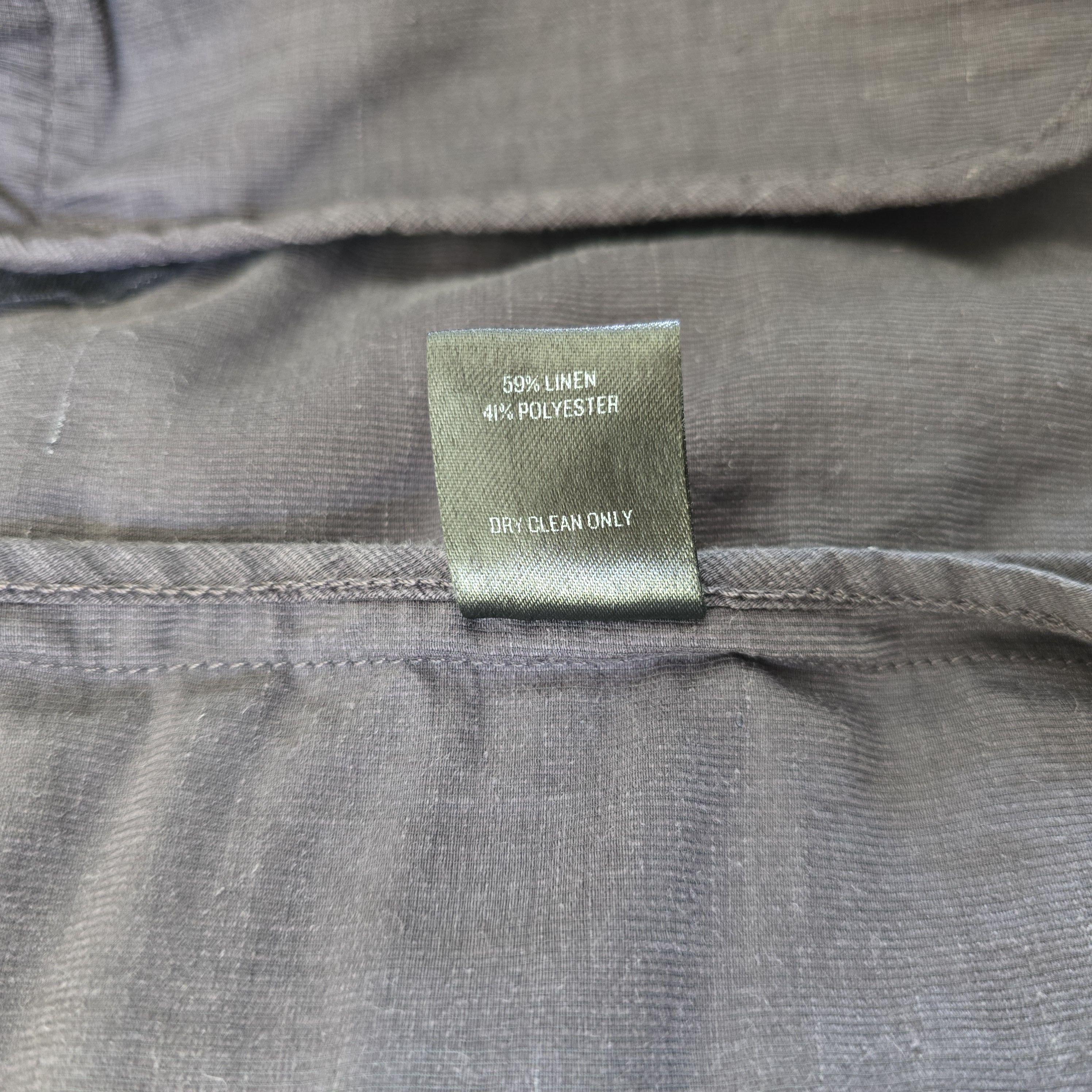 Outlier Outlier Injex Blazer RD Charcoal Gray Injected Linen Size 40R - 5 Thumbnail