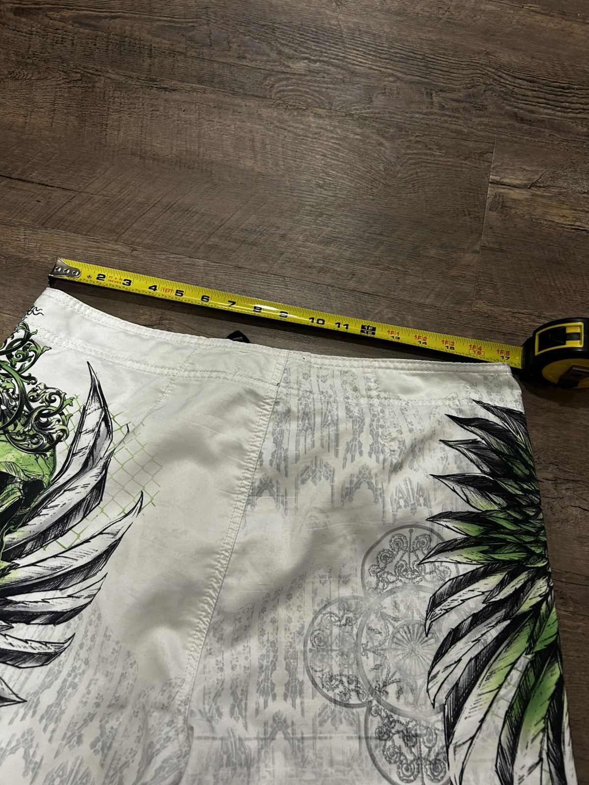 Affliction 🔫 MMA Elite Y2K Swim Shorts 🔫 Size US 32 / EU 48 - 6 Thumbnail