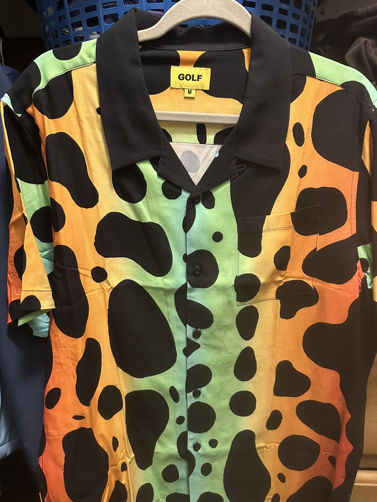 Golf Wang Golf Wang Frog Skin Button Up (10 Yr Anniversary) Size US M / EU 48-50 / 2 - 1 Thumbnail