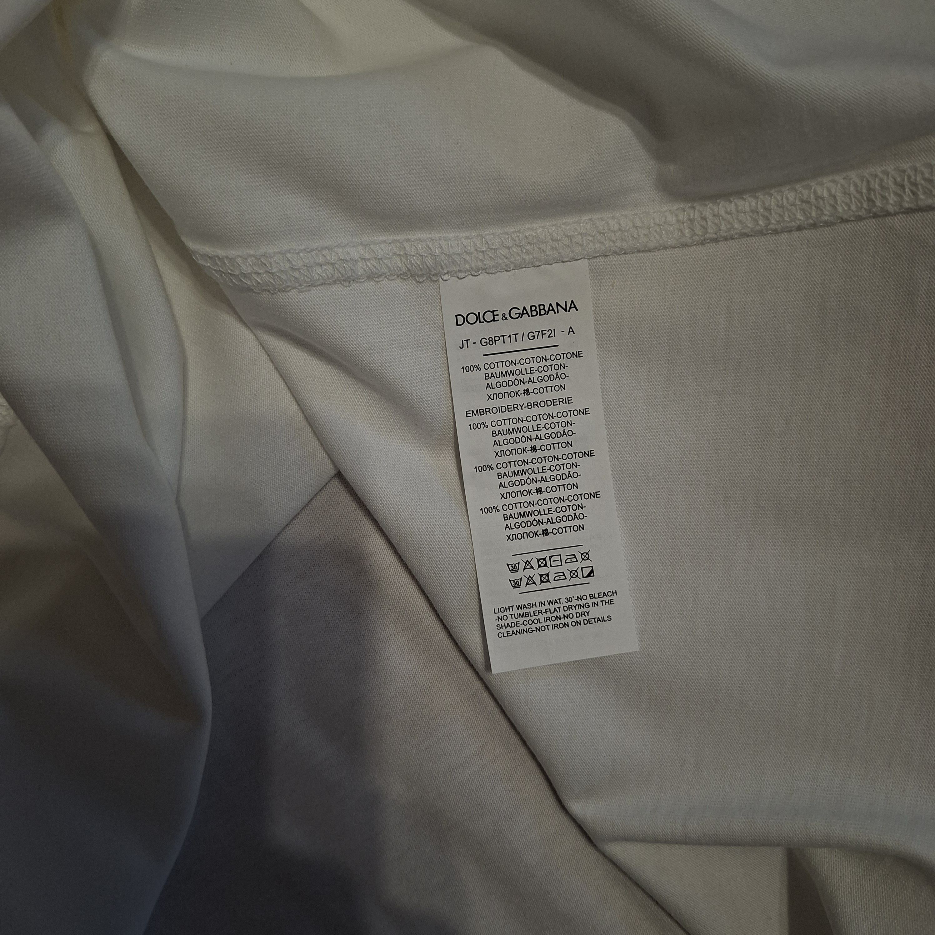 Dolce & Gabbana Dolce Gabbana t shirt size XL 52 Size US XL / EU 56 / 4 - 5 Thumbnail
