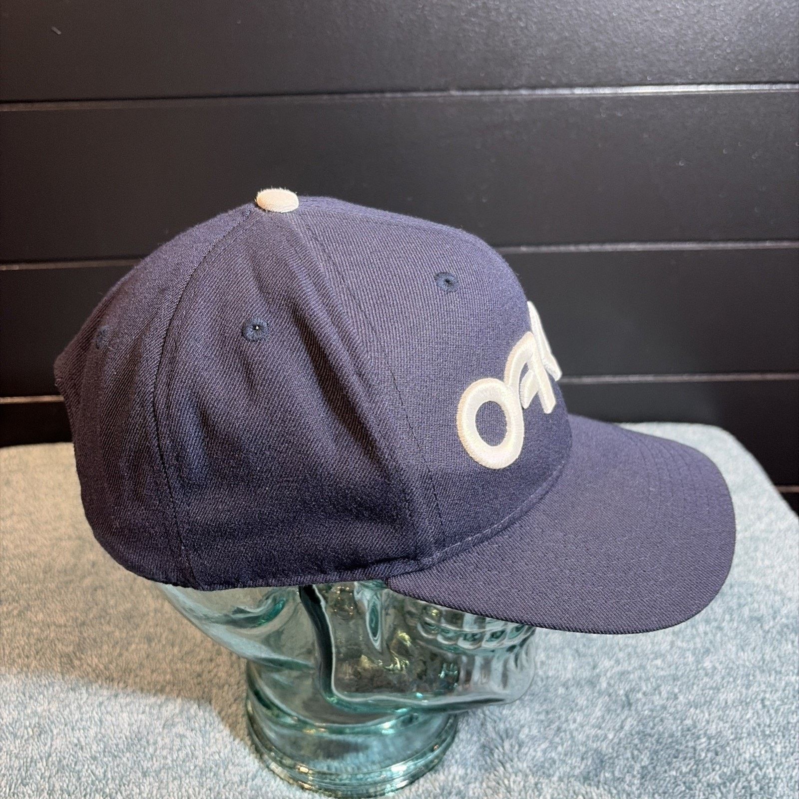 Oakley Oakley Blue Snapback Hat Baseball Cap Wool Blend Snowboard Size ONE SIZE - 5 Thumbnail