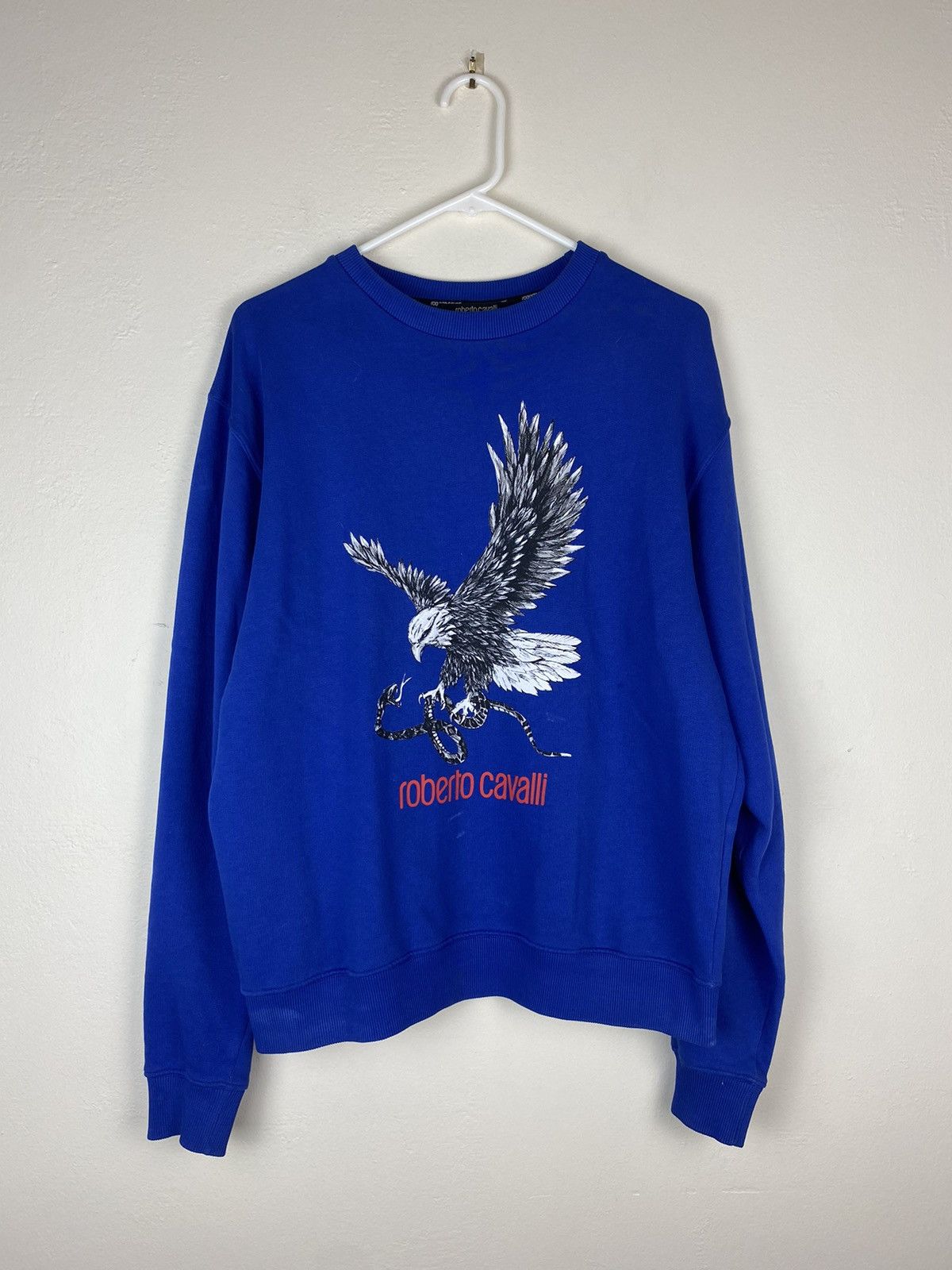 Roberto Cavalli Roberto Cavalli Eagle Sweatshirt Size US L / EU 52-54 / 3 - 1 Thumbnail