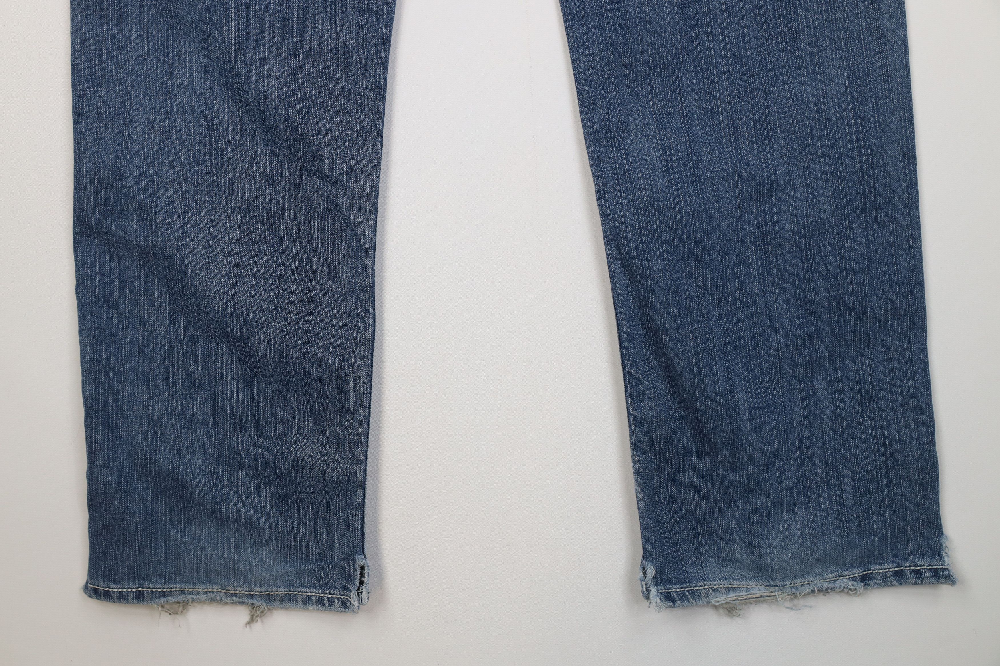 Vintage Buckle BKE Thick Stitch Tyler Straight Leg Denim Jeans Size US 36 / EU 52 - 13 Thumbnail