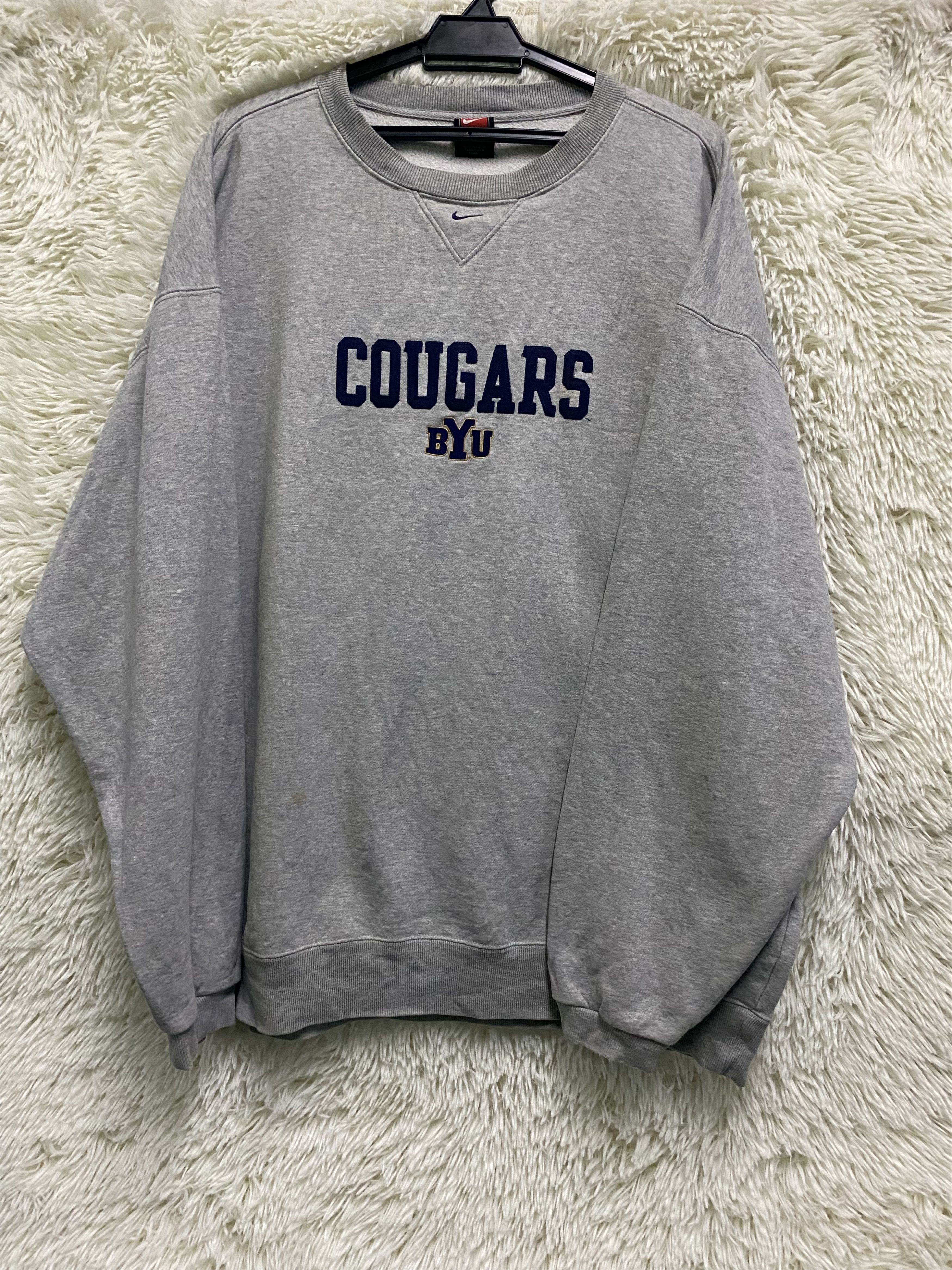 Nike Nike Center Baggy Style Sweatshirt Vintage Size US XL / EU 56 / 4 - 15 Thumbnail
