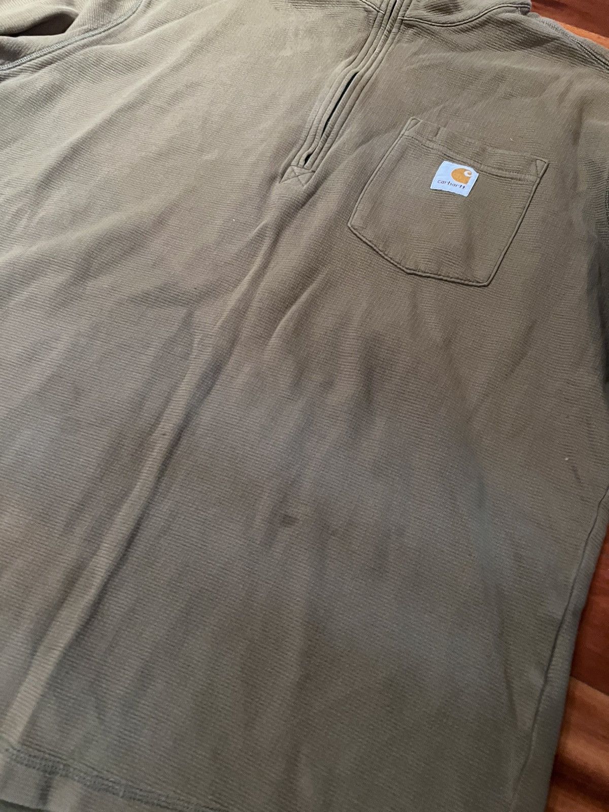 Carhartt × Vintage Carharrt work half zip Size US XL / EU 56 / 4 - 3 Thumbnail