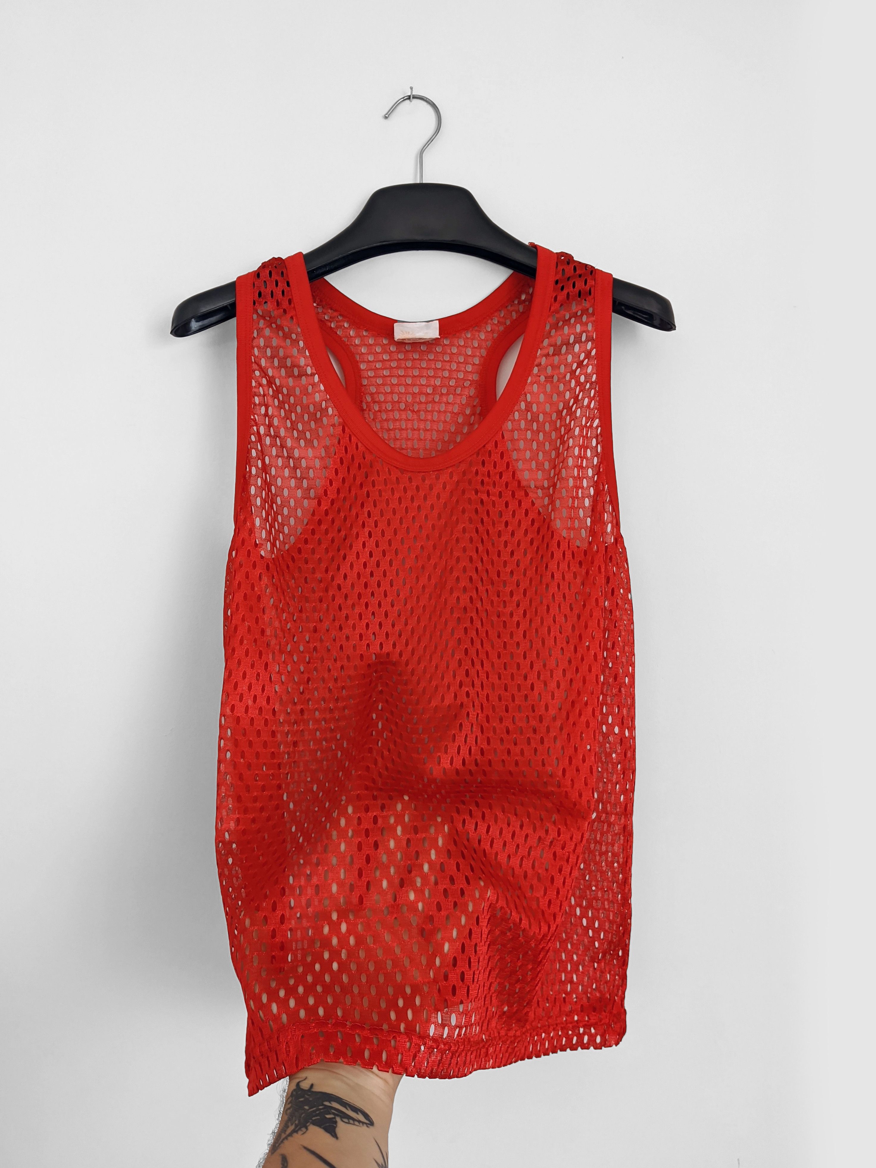 Japanese Brand Vintage mesh tank top y2k Size US M / EU 48-50 / 2 - 1 Preview