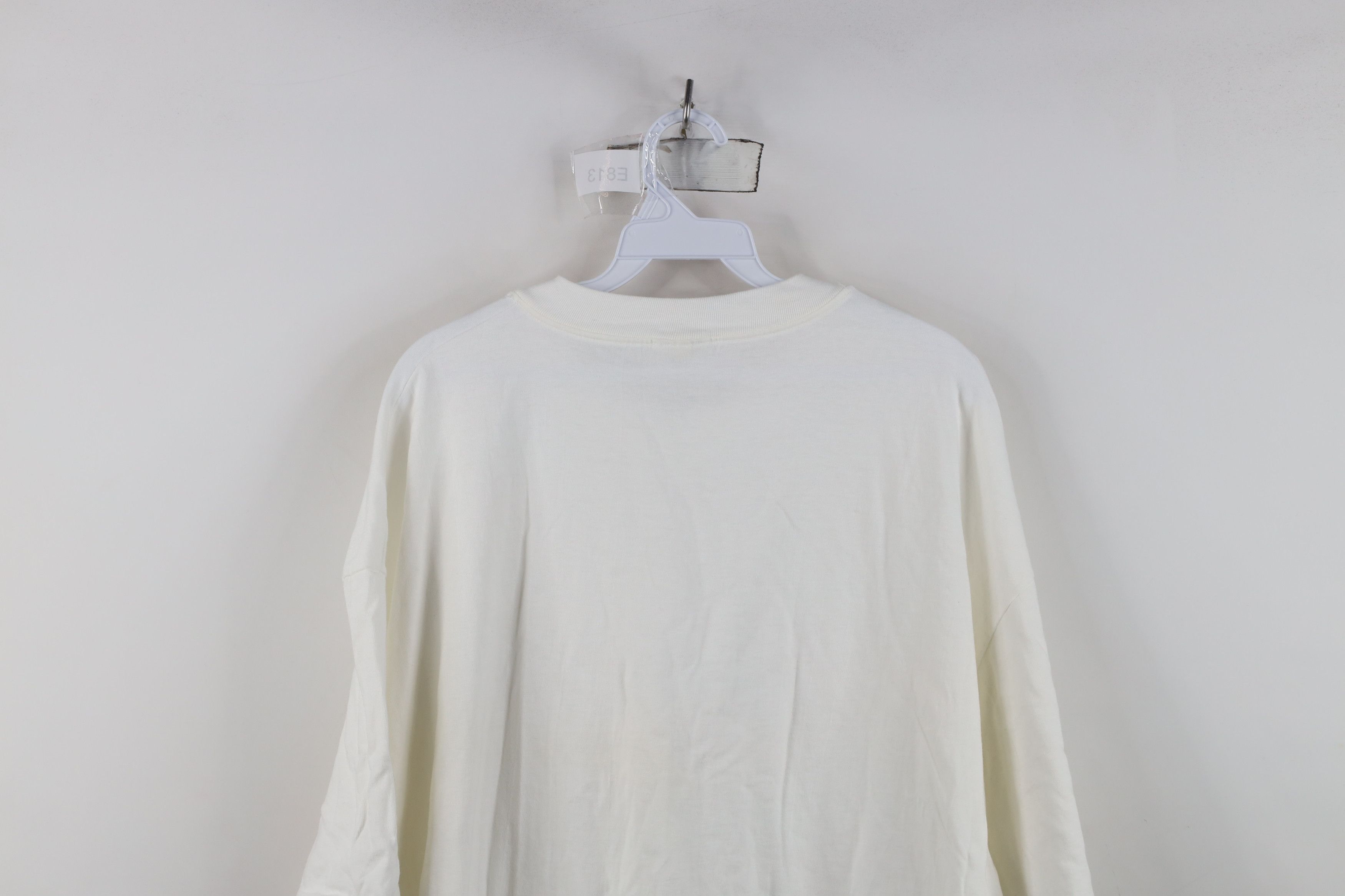 Hanes Vintage 90s Hanes Beefy Heavyweight Short Sleeve T-Shirt Size US XXL / EU 58 / 5 - 10 Thumbnail