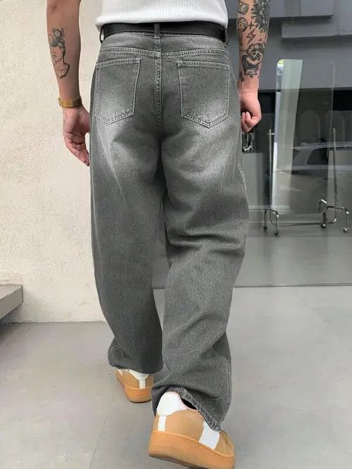 Japanese Brand × Vintage Baggy Washed Jeans Street Size US 34 / EU 50 - 4 Thumbnail