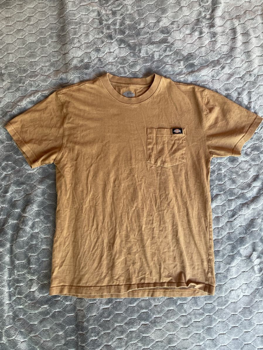 Dickies × Vintage Vintage Dickies Brown T-Shirt Size US S / EU 44-46 / 1 - 1 Thumbnail