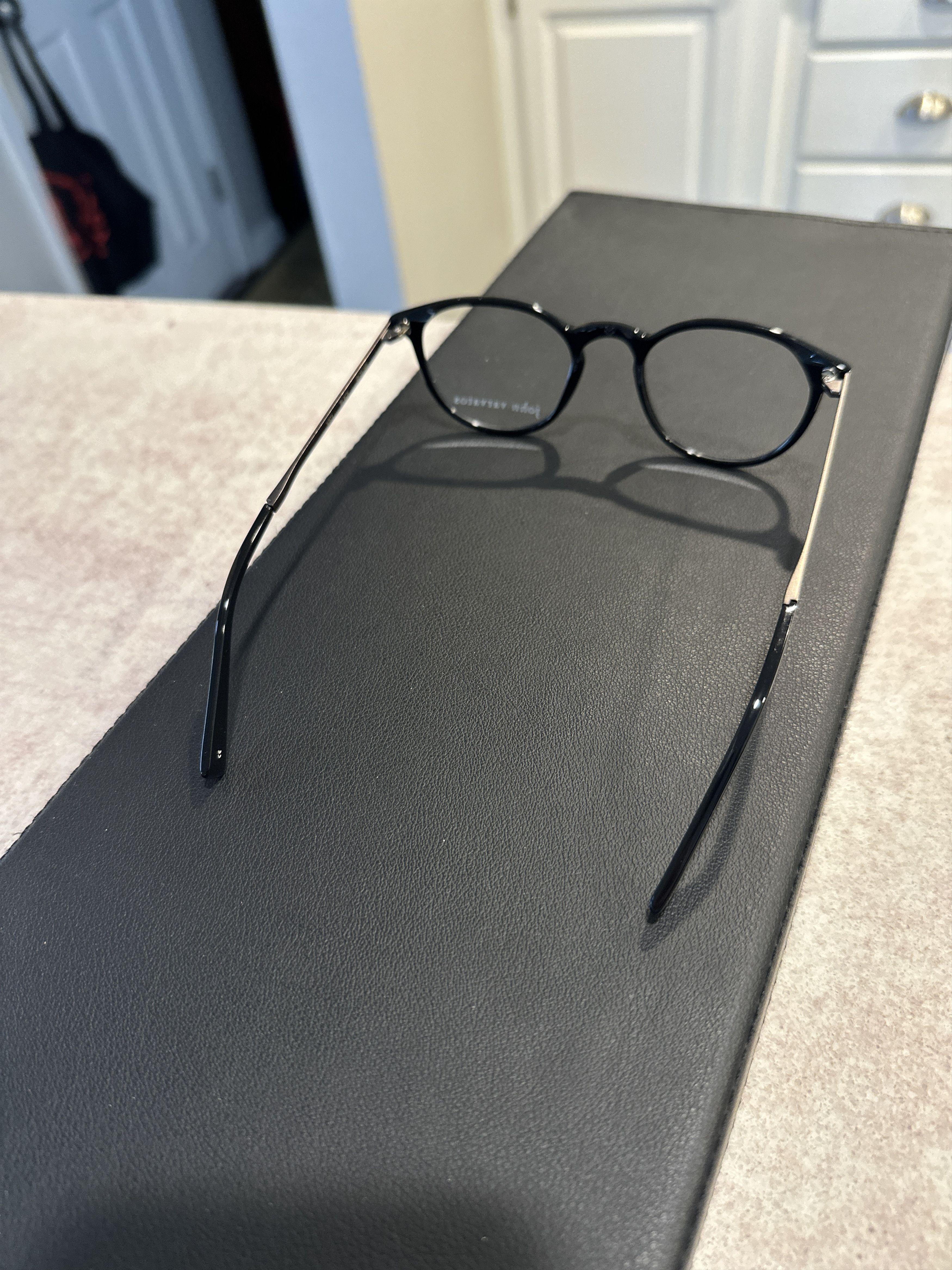 John Varvatos V371 48-20-145 Black Glasses Size ONE SIZE - 12 Thumbnail