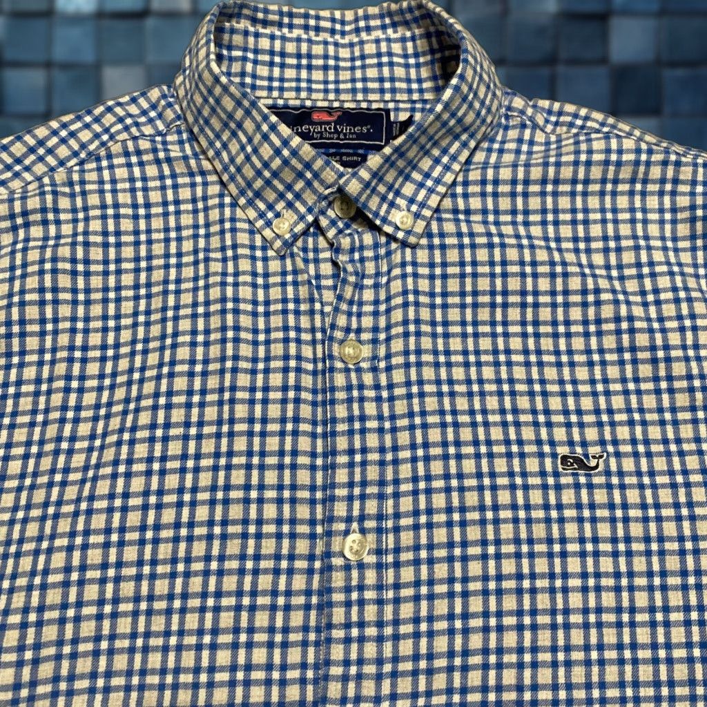 Vineyard Vines Vineyard Vines Mens Shirt Slim Fit L/S Button-Down Plaid Multicolor (M) Womens? Size US M / EU 48-50 / 2 - 1 Thumbnail