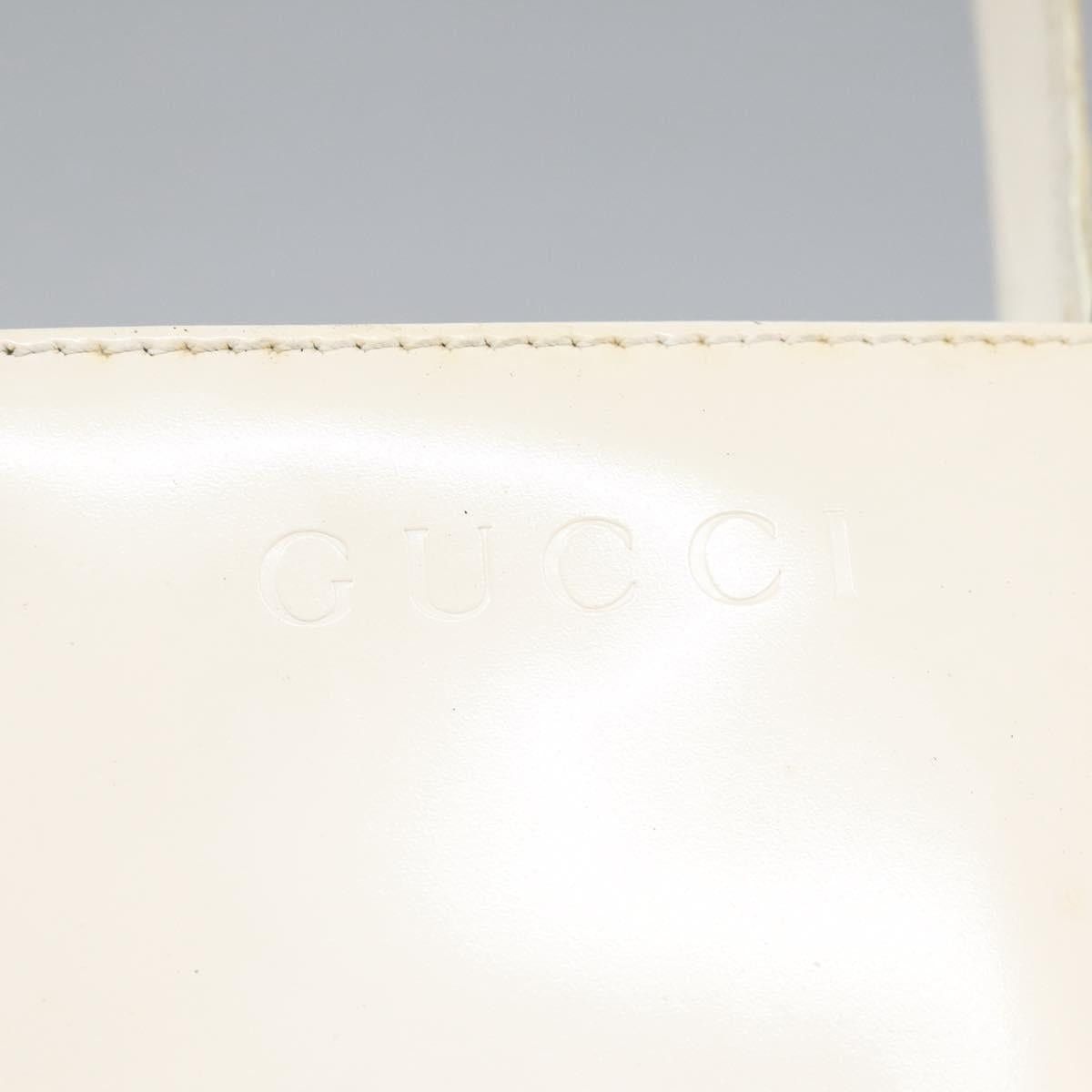 Gucci GUCCI Hand Bag Enamel White Size ONE SIZE - 15 Thumbnail