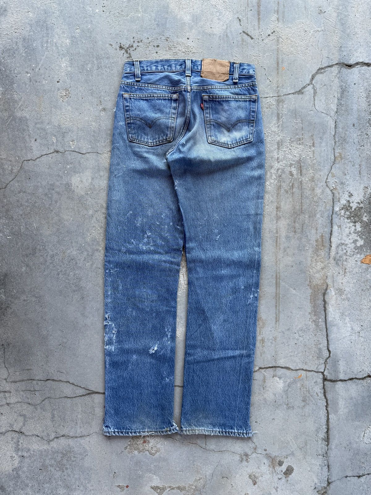 Levi's Vintage Clothing Vintage 1980s Levis 501XX Size US 29 - 2 Thumbnail