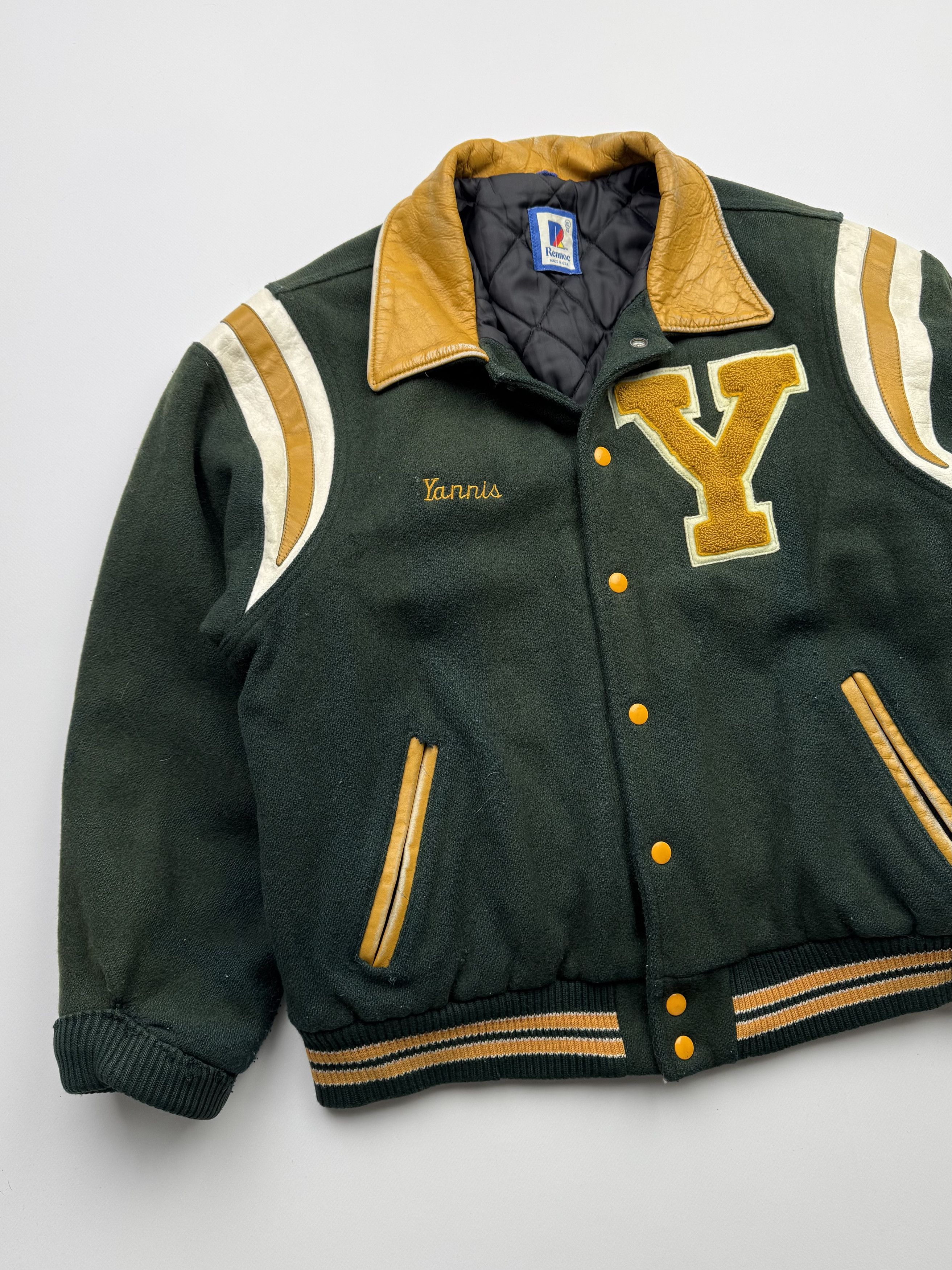 Rennoc Rennoc Vintage Made in USA Bomber Jacket(V206)E2 Size US L / EU 52-54 / 3 - 2 Thumbnail