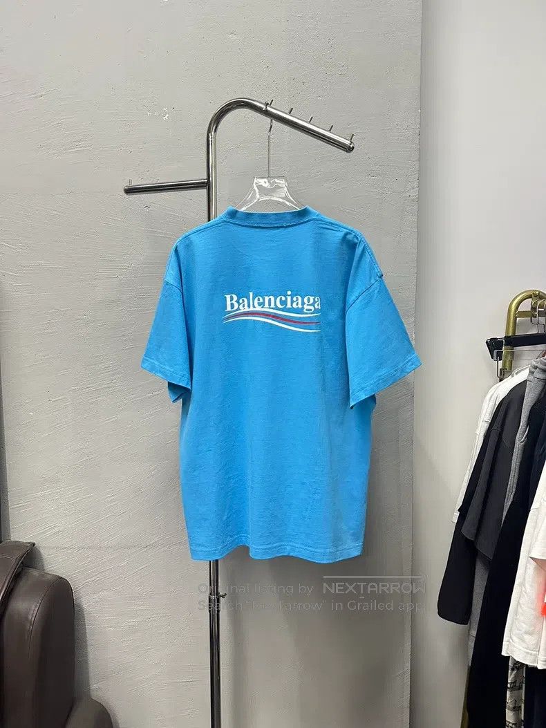 Balenciaga Balenciaga Sky Blue Coca-Cola Short Sleeve, XS size Size US XS / EU 42 / 0 - 6 Thumbnail