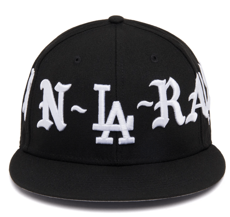 Born X Raised (8) NEW ERA BORN X RAISED + DODGERS CROWN HAT BLACK