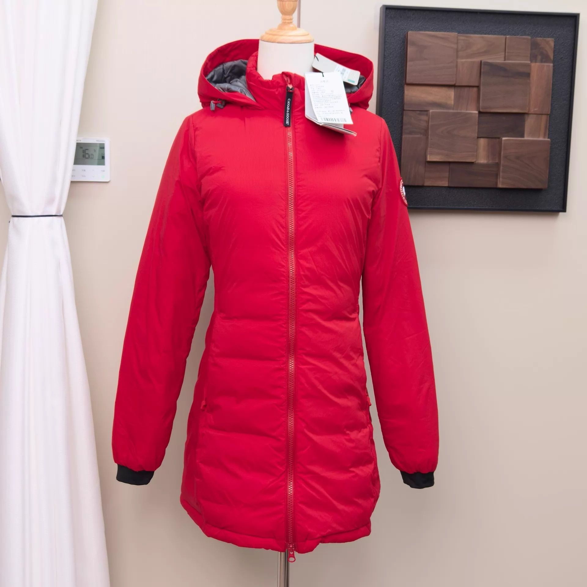 Canada Goose Canada Goose Camp Red XS Hooded Down Parka Size XS / US 0-2 / IT 36-38 - 1 Thumbnail