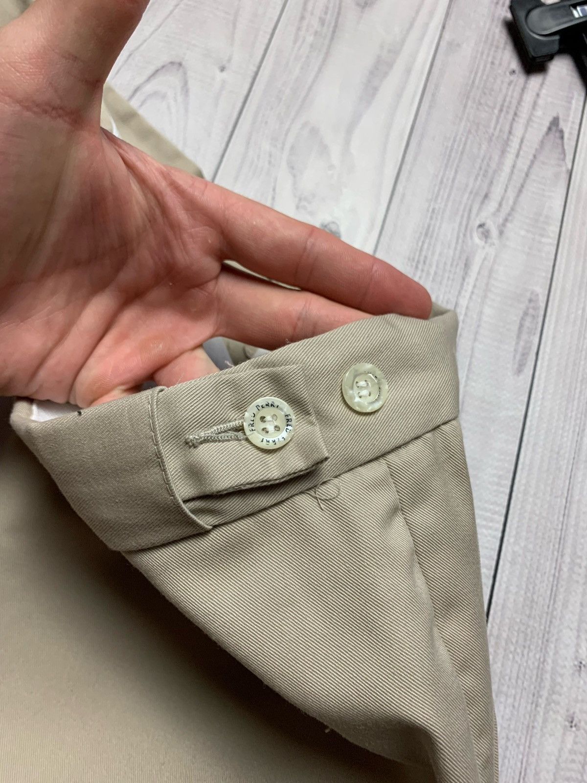 Fred Perry Fred Perry vintage beige shorts Size 40 Size US 40 / EU 56 - 7 Thumbnail