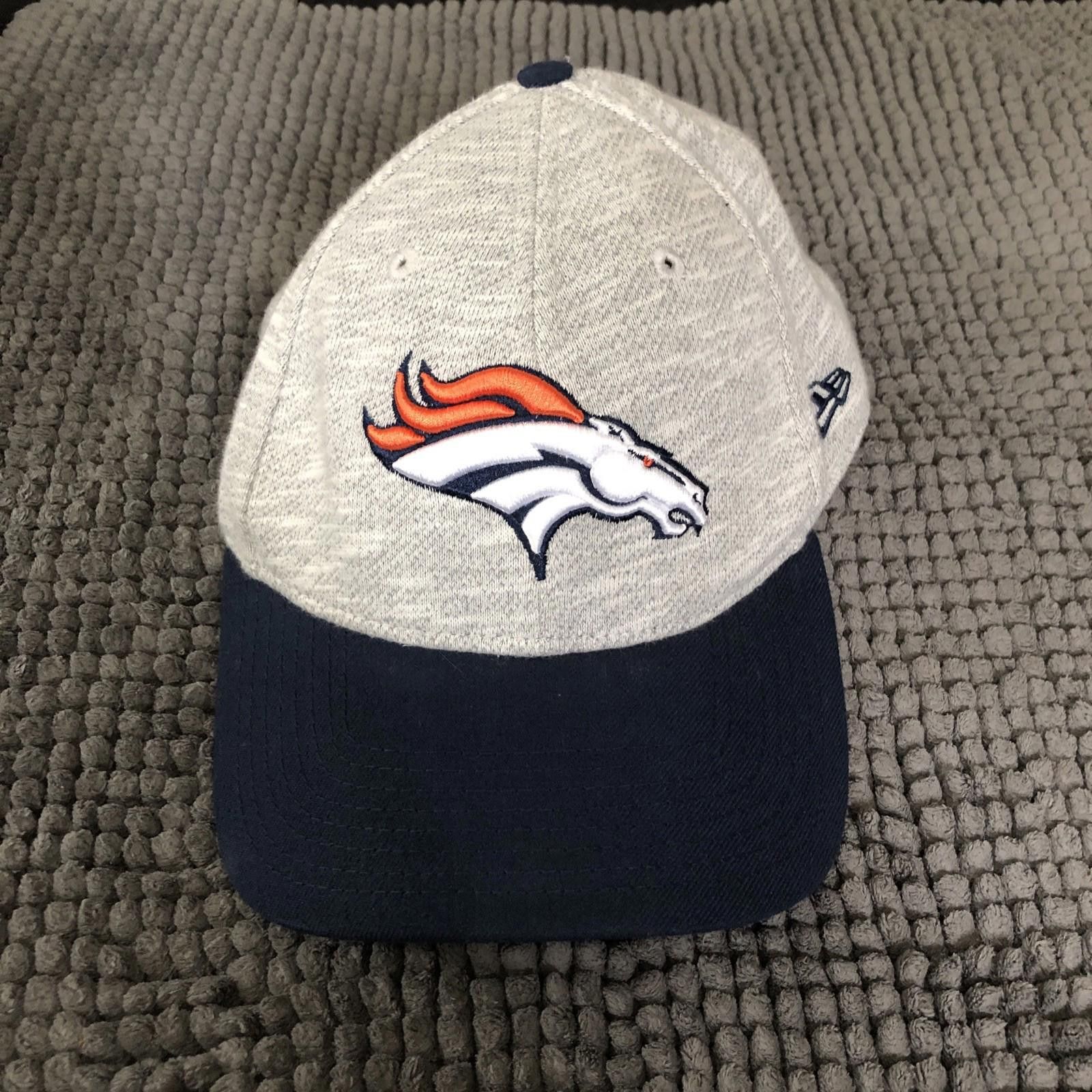 New Era Broncos Cap New Era 9Forty OSFA Strapback Horse GRAY/BLUE Size ONE SIZE - 1 Thumbnail