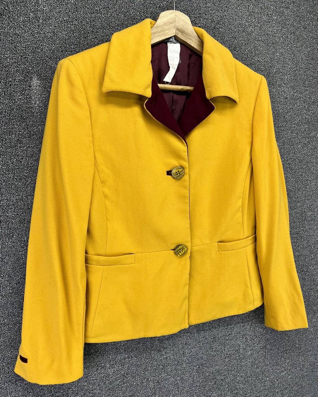 Versace Vintage Gianni Versace Wool Cardigan Coat Jacket Size S / US 4 / IT 40 - 2 Thumbnail