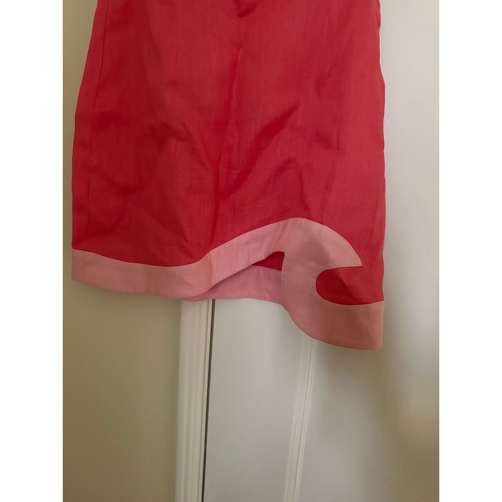 Staud Authentic Staud Leandro pink skirt Size S / US 4 / IT 40 - 2 Thumbnail