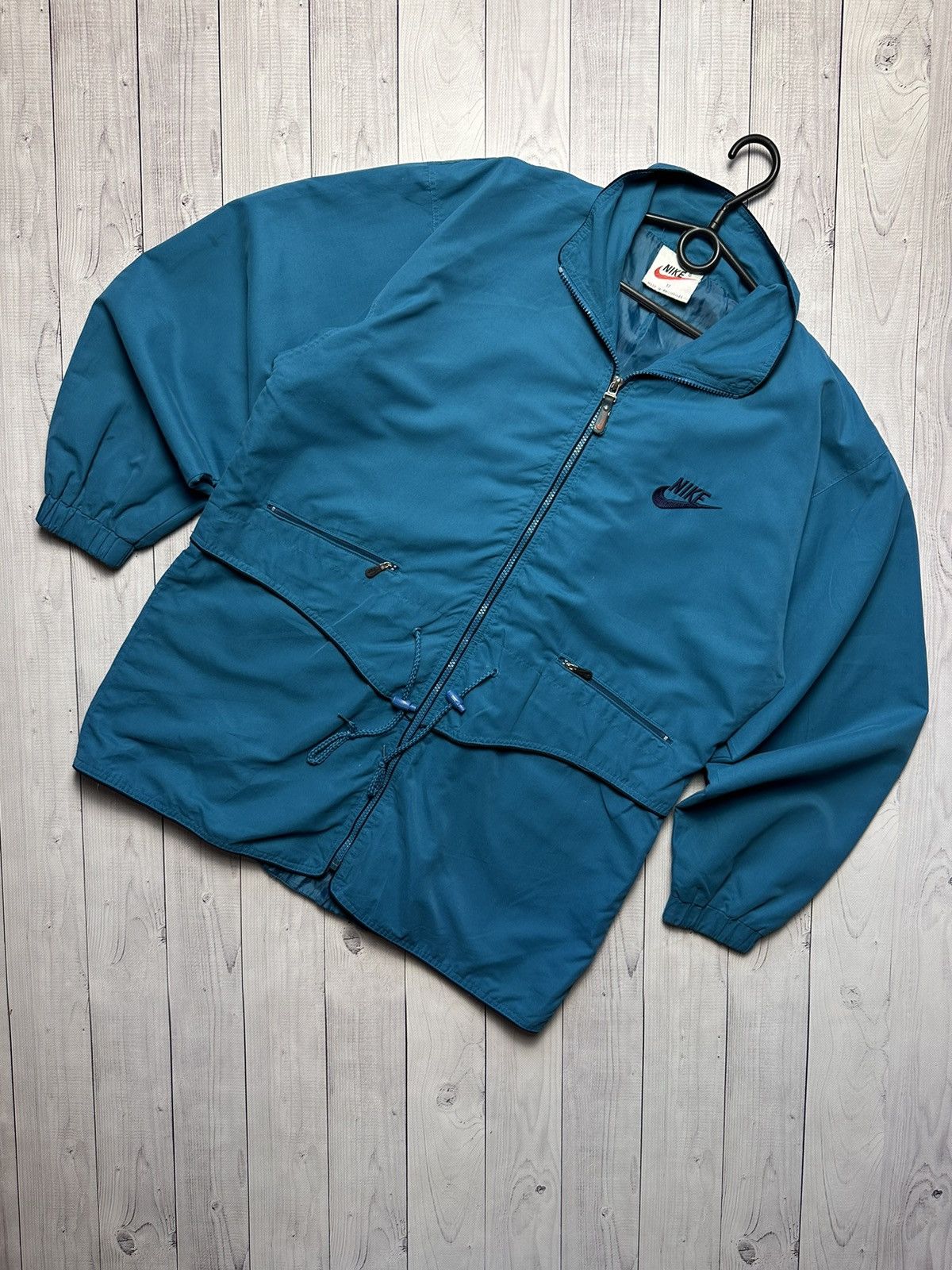 Nike × Vintage Vintage Nike track suit jacket + pants size M/L logo rare Size US M / EU 48-50 / 2 - 2 Thumbnail