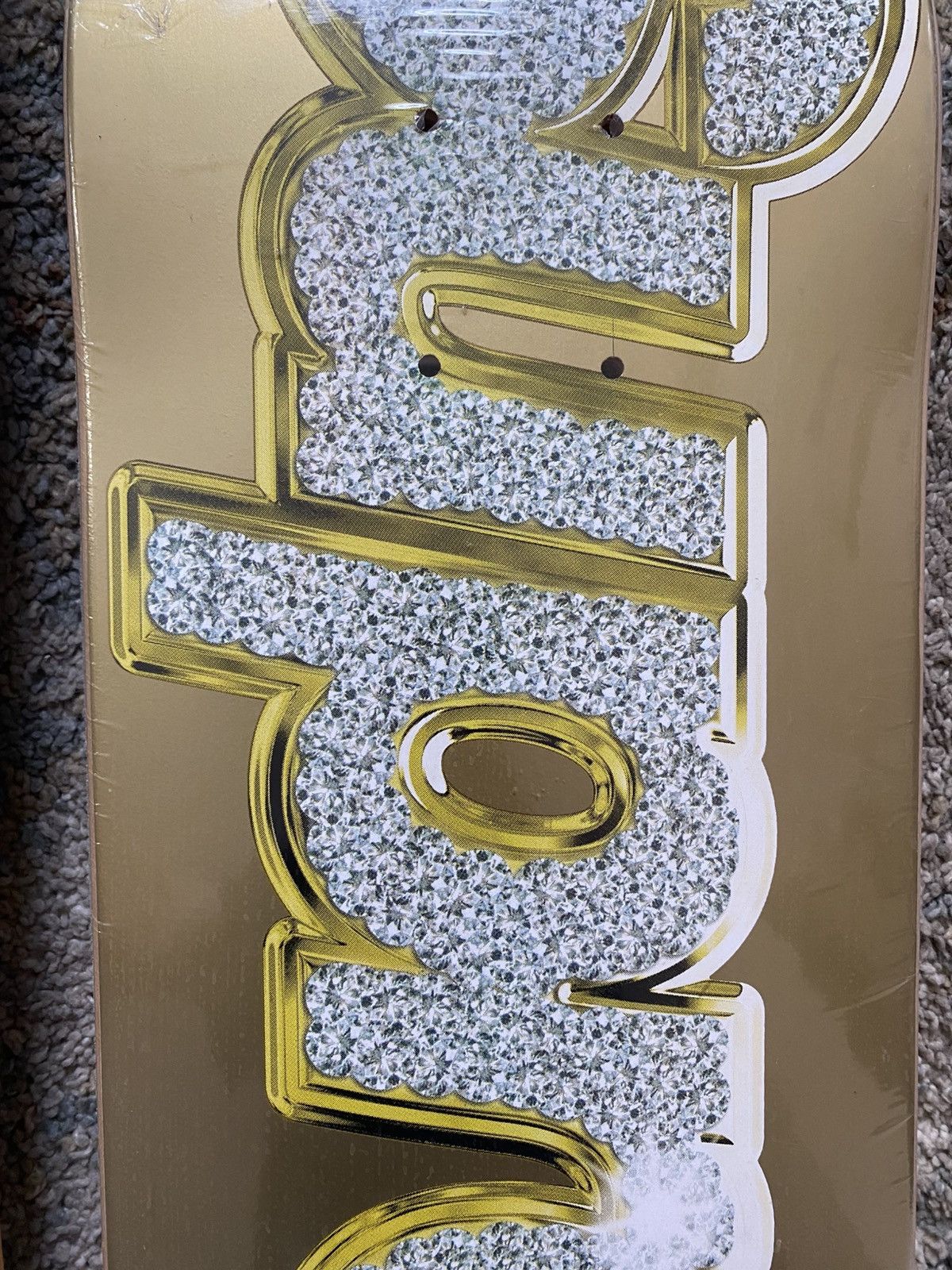 Supreme 2013 Bling Logo Skateboard Deck Set