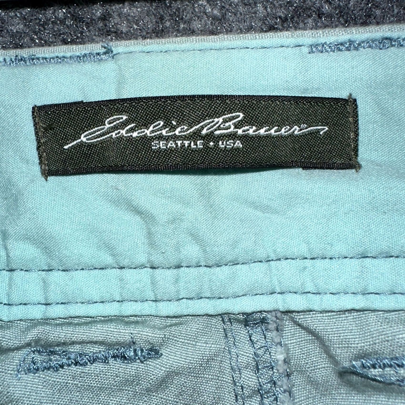 Eddie Bauer Eddie Bauer Pants Womens 6 Green Cotton Mercer Fit Cargo Pockets Size 28" / US 6 / IT 42 - 5 Thumbnail