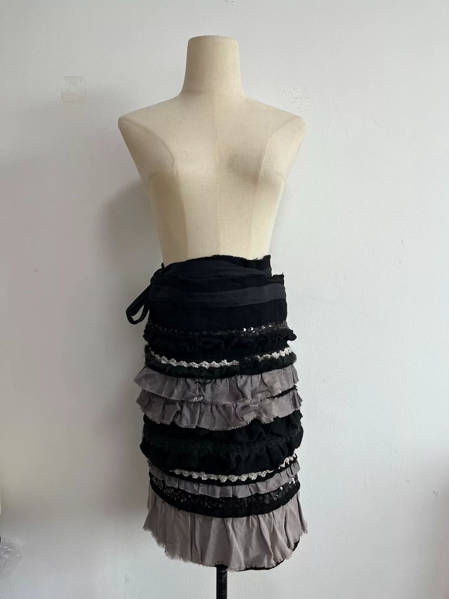 Comme des Garcons Comme des Garçons Tricot Layered Skirt Size 25" / US 0 / IT 36 - 1 Thumbnail