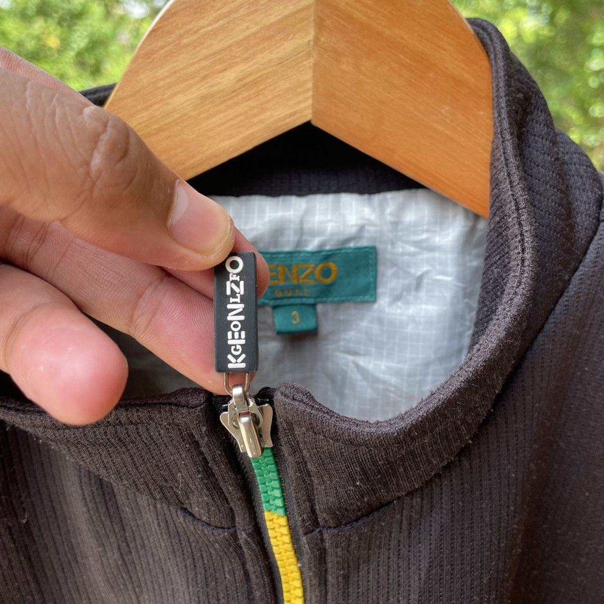 Designer × Kenzo × Vintage 🔥🇯🇵Vintage Kenzo Golf Embroidered Navajo Zipper Vests Jacket Size US S / EU 44-46 / 1 - 8 Thumbnail