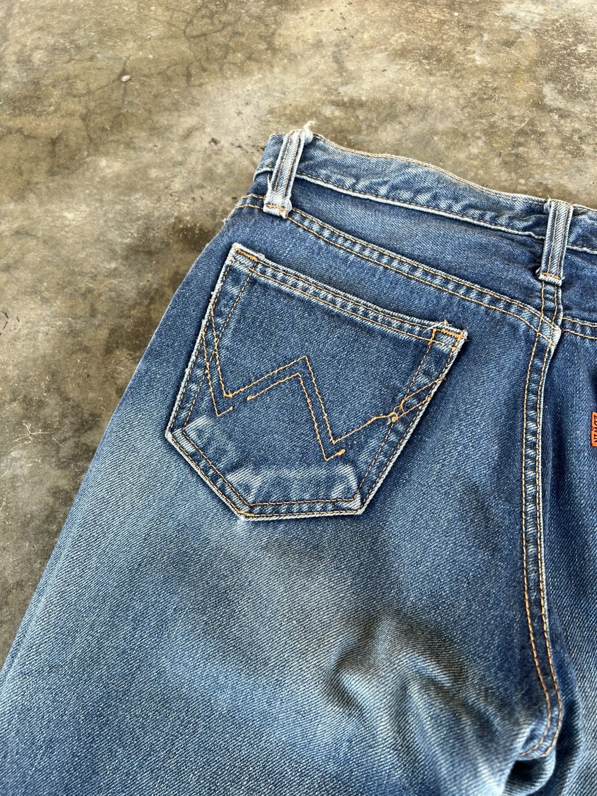 Edwin Vintage 80’s Edwin Blue Jean Japan Size US 27 - 22 Thumbnail