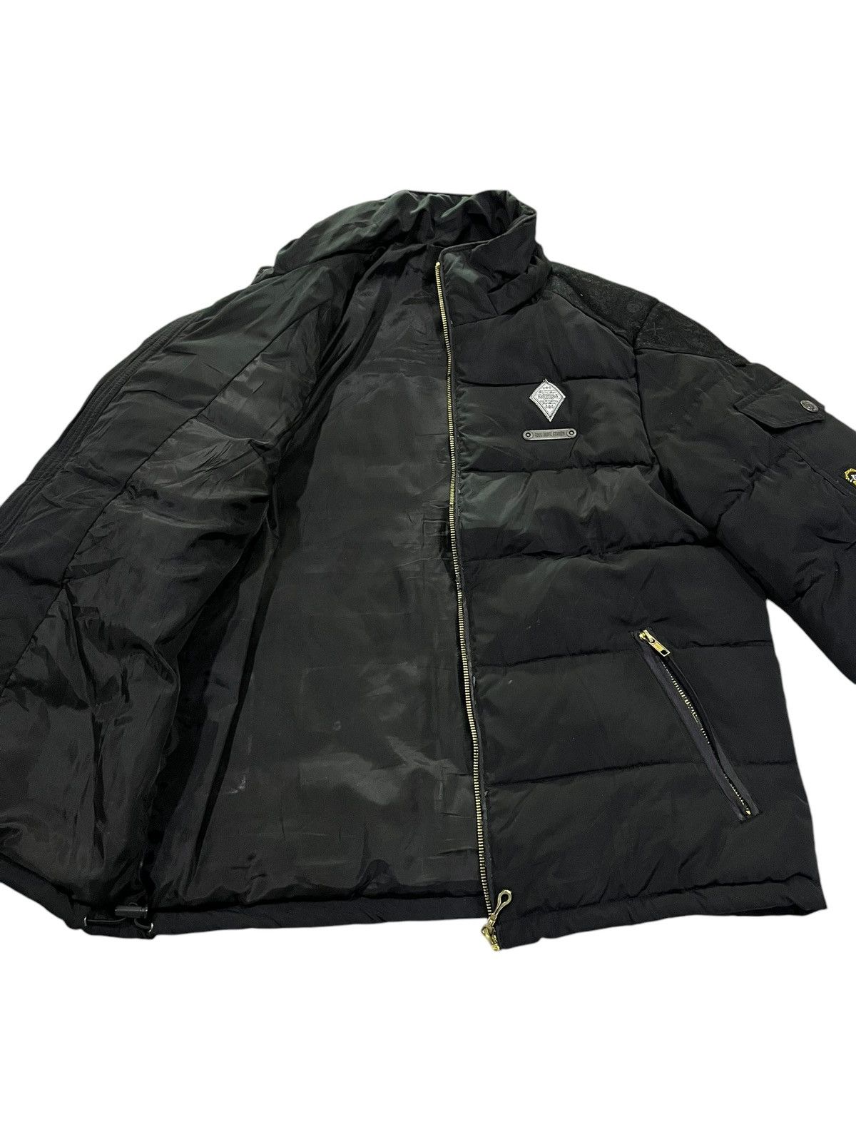 Hysteric Glamour ☠️COOL DRIVE STRIKER☠️ BLACK SENSE PUNK LGB PUFFER DOWN JACKET Size US M / EU 48-50 / 2 - 10 Thumbnail