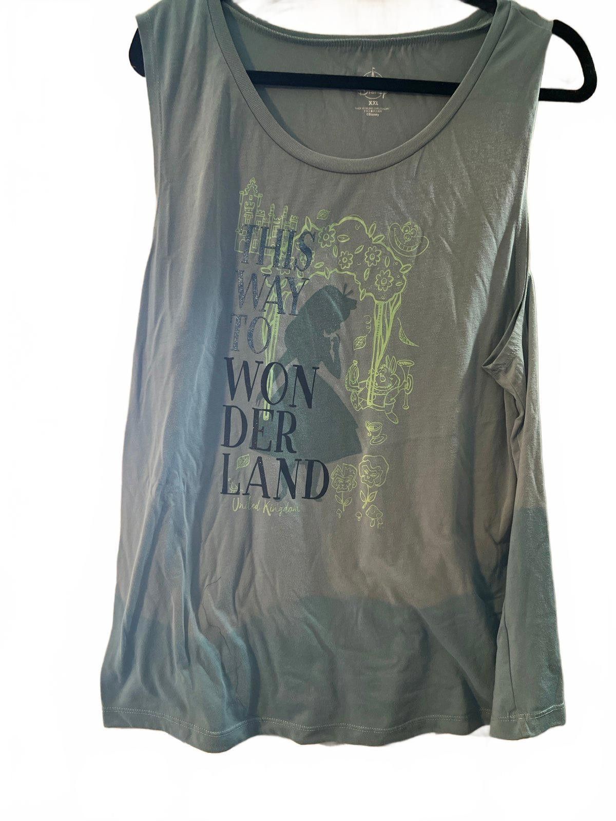 Disney Alice in Wonderland Graphic Tank (Underground Gallery) Size XXL / US 16-18 / IT 52-54 - 1 Thumbnail