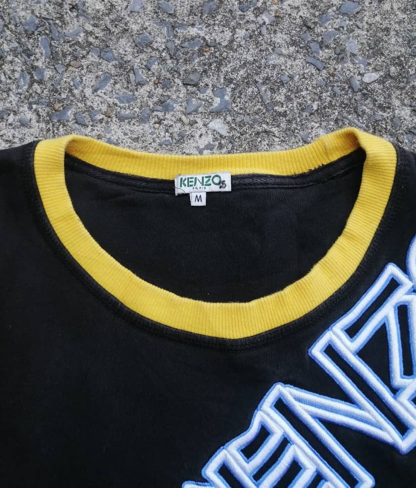 Kenzo Kenzo Nice Design Embroidered Sweatshirt Size US S / EU 44-46 / 1 - 7 Thumbnail
