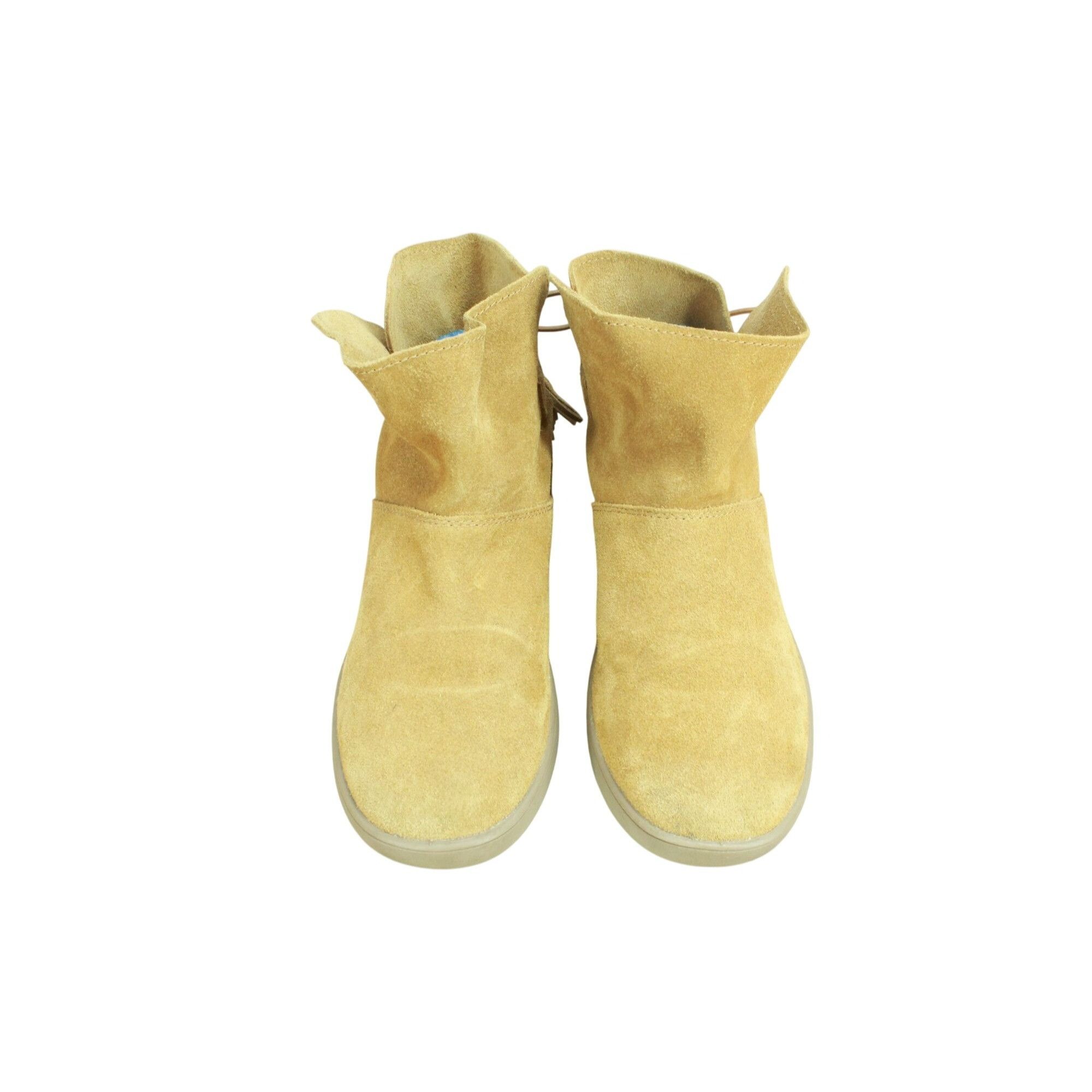 Koolaburra Koolaburra by UGG Skyller Chestnut Suede Bow Tassel Booties Size US 6 / IT 36 - 5 Thumbnail