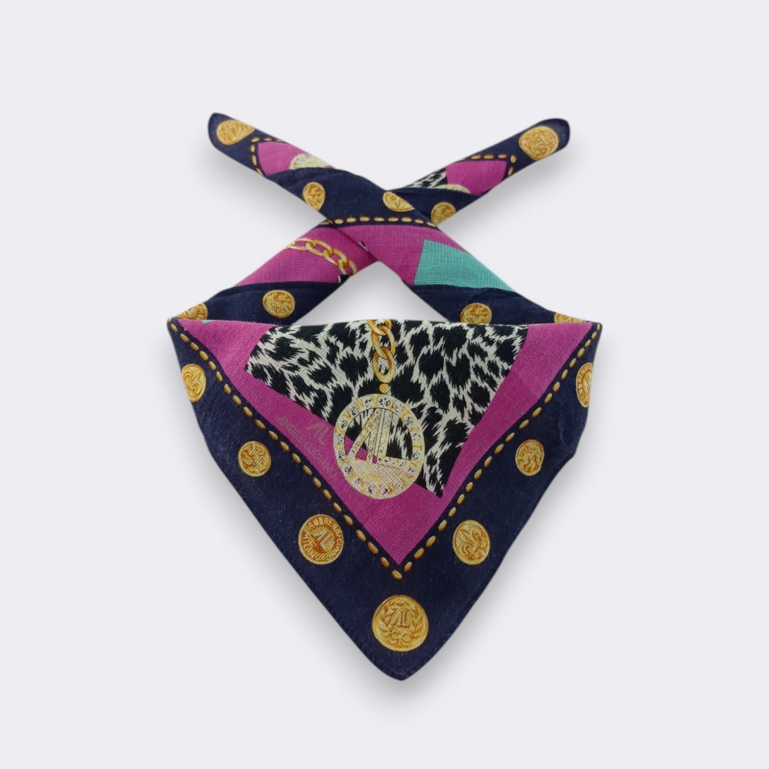 Andreluciano Vintage Andreluciano Handkerchief Neckerchief Bandana H518I Size ONE SIZE - 2 Thumbnail