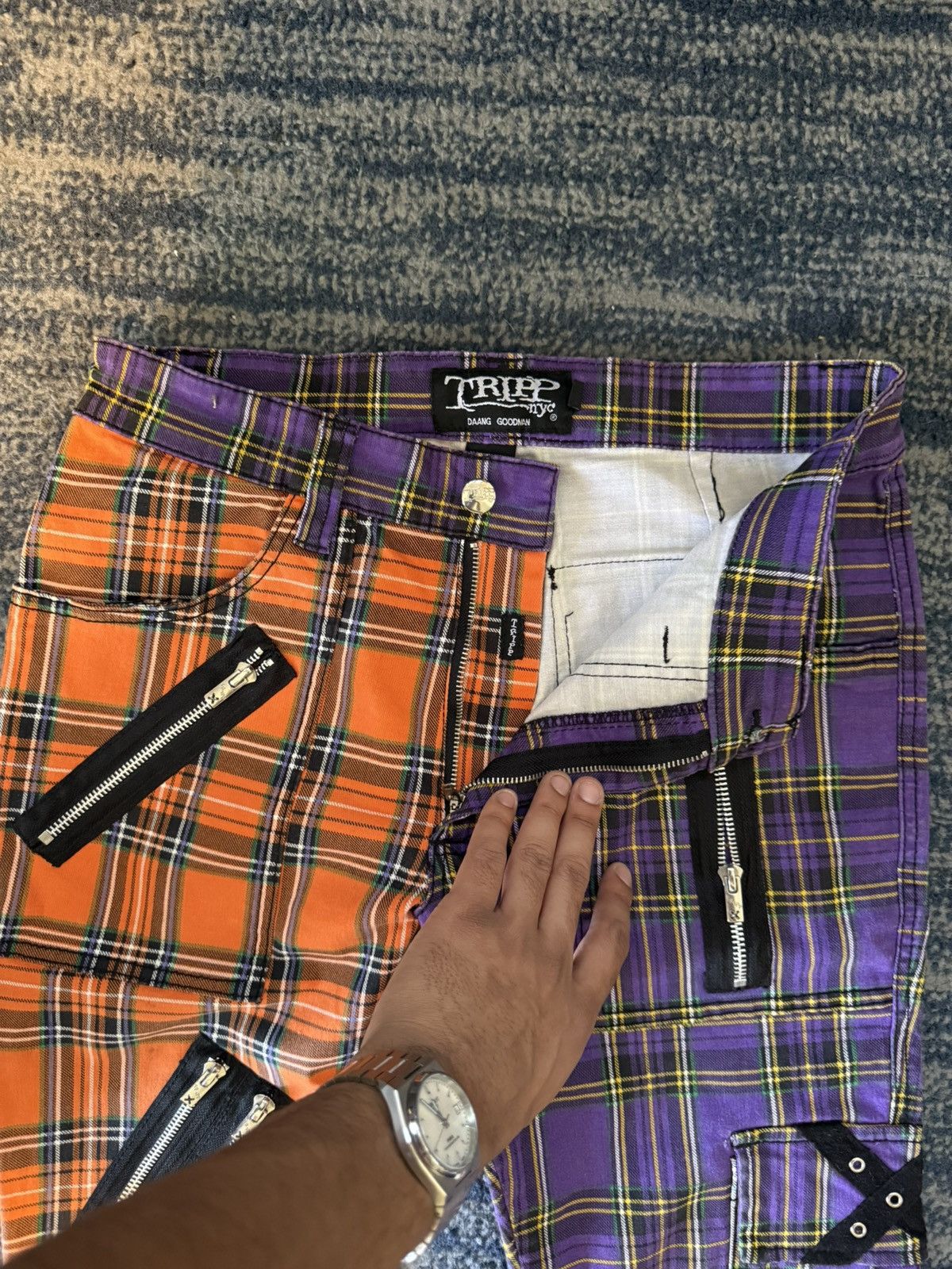 Tripp NYC Tripp NYC pattern pants Size US 30 / EU 46 - 2 Thumbnail