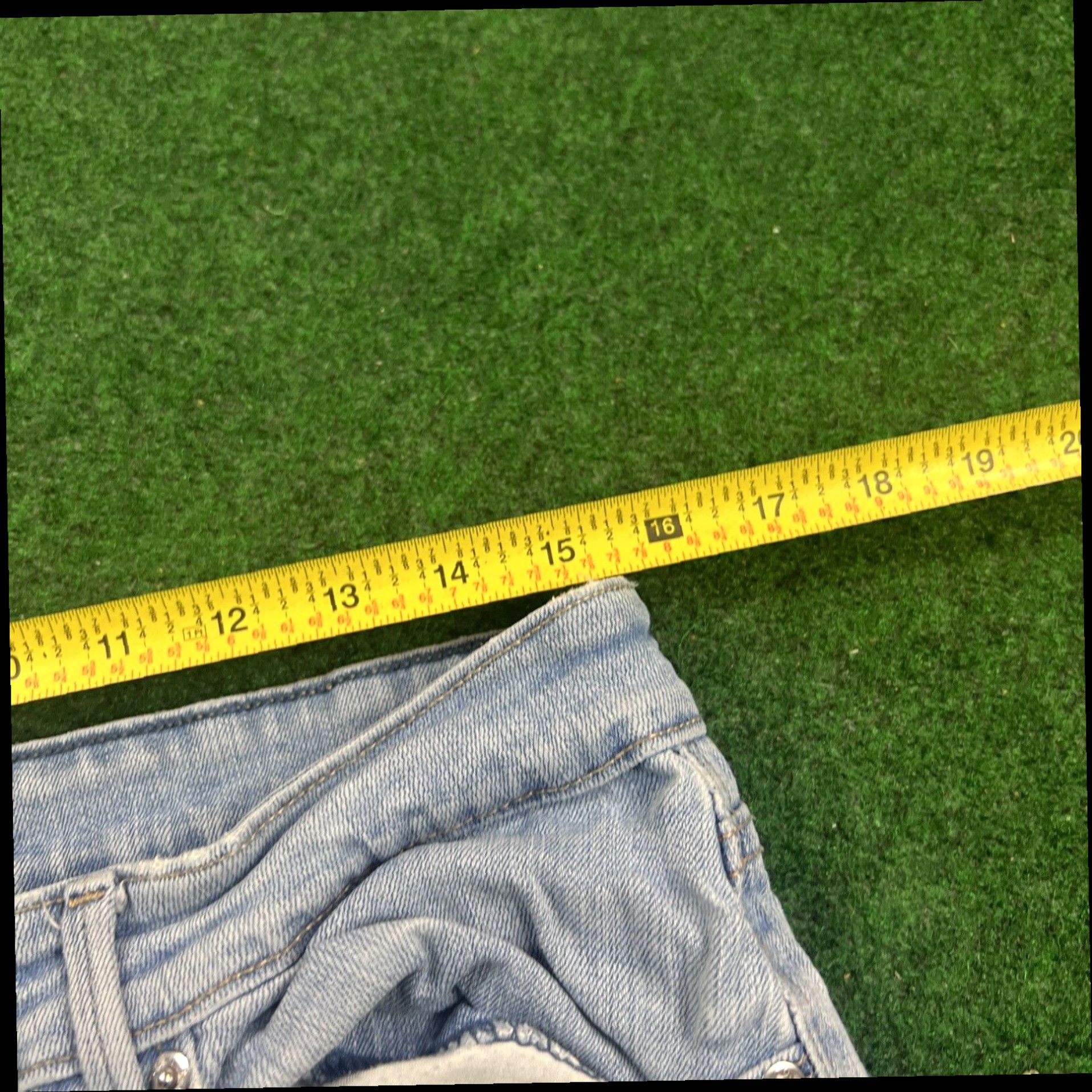 Levi's Levis Jeans Womens 32 (31x30)Blue Skinny Leg Denim Mid Rise Work Paint Outdoors Size 24" / US 00 / IT 34 - 7 Thumbnail