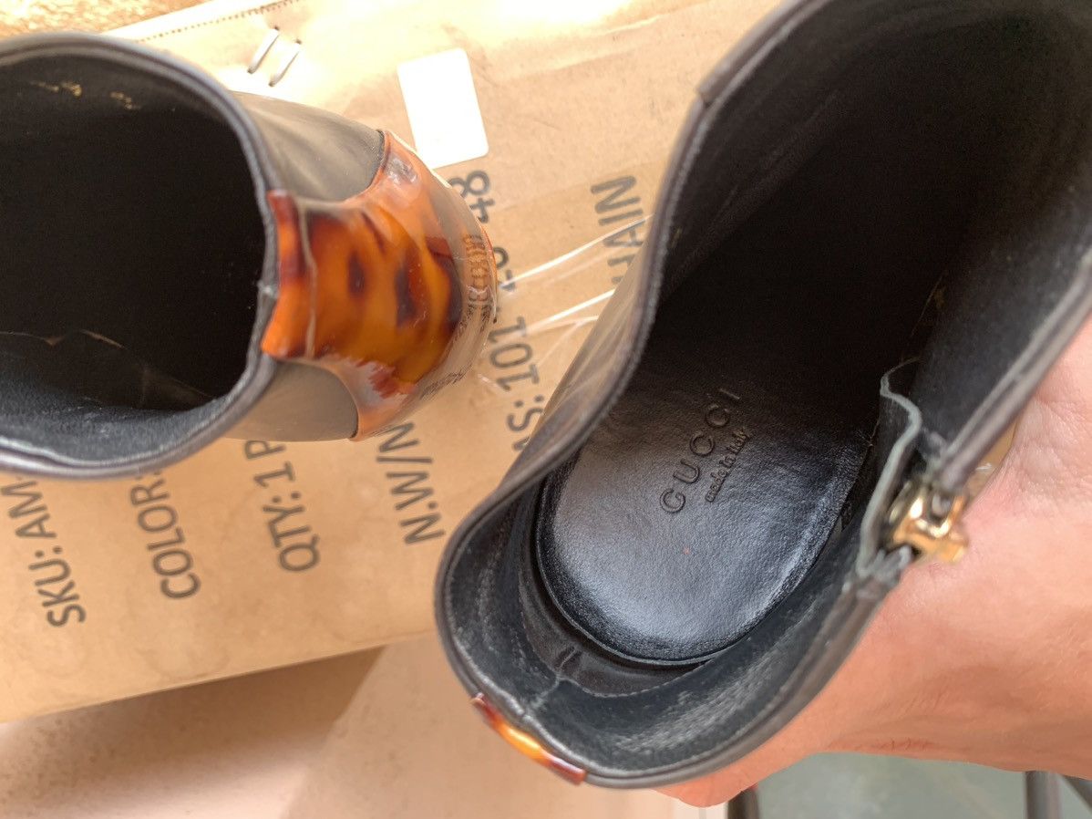 Gucci × Vintage Vintage Gucci heels boots Size US 7 / IT 37 - 5 Thumbnail