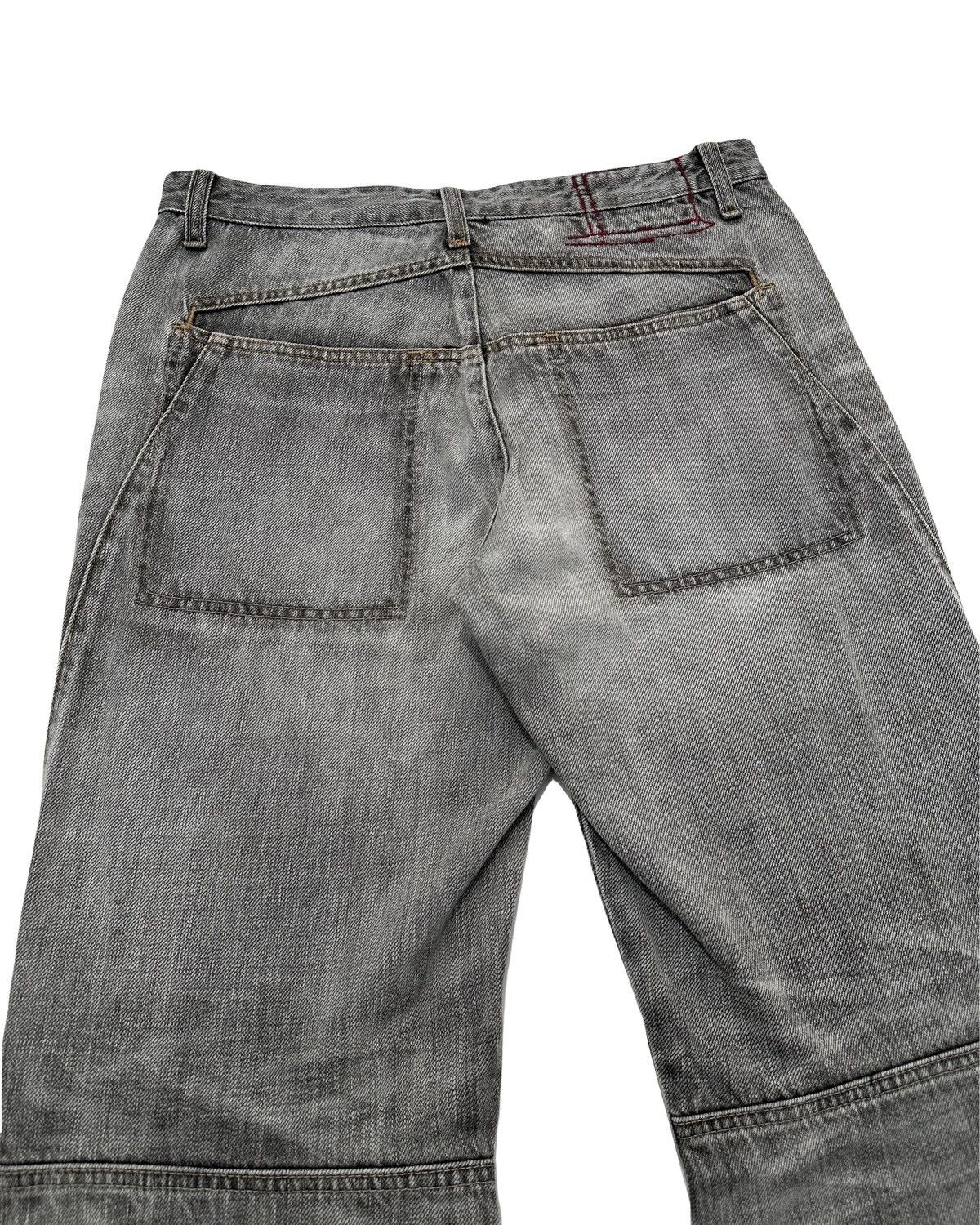 Marithe + Francois Girbaud × Vintage Marithe Francois Girbaud Biker Denim Jeans Size US 31 - 6 Thumbnail