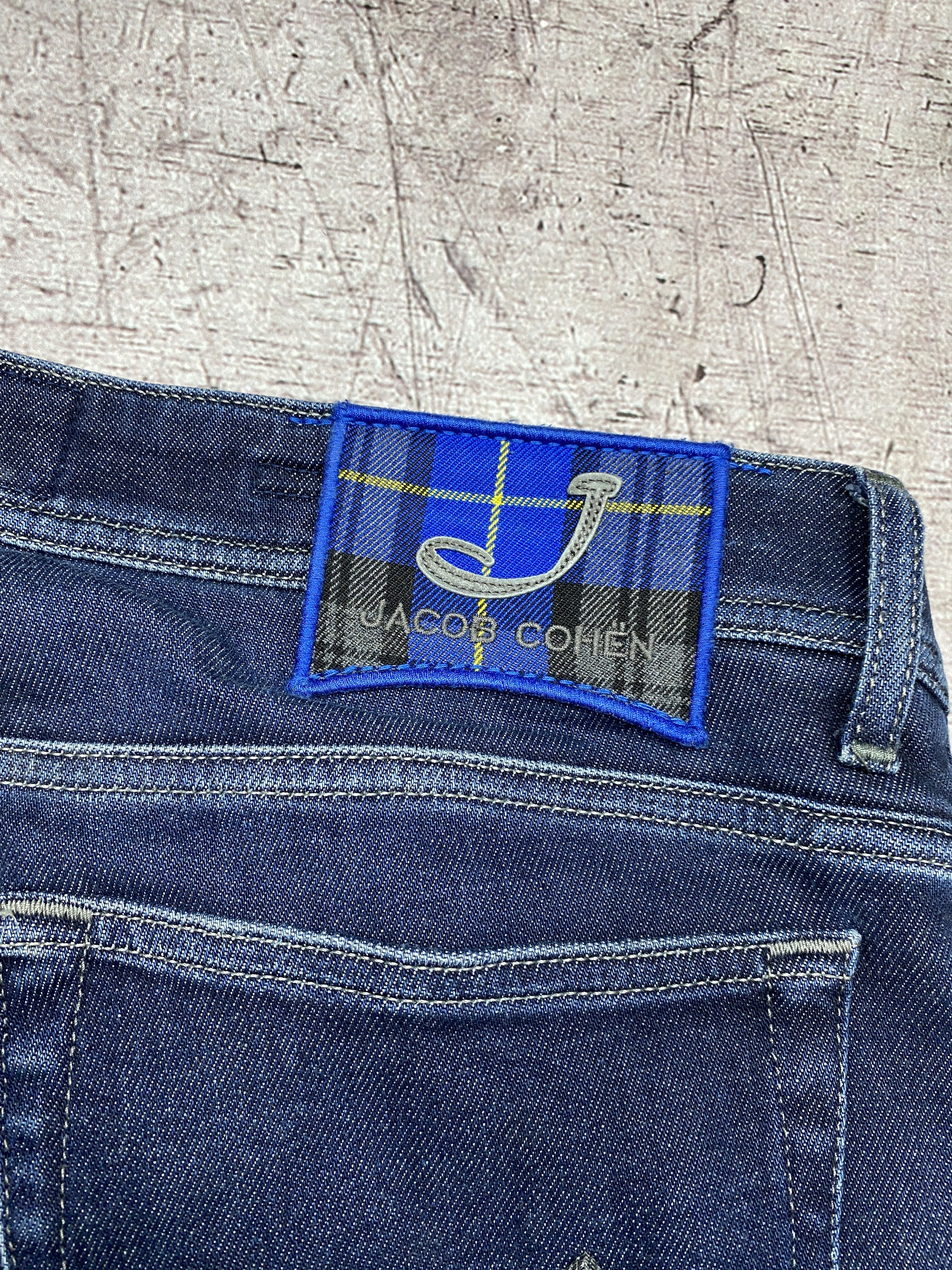 Jacob Cohen × Vintage Jacob Cohen Handmade Vintage Mens Denim Pants Jeans Size US 36 / EU 52 - 10 Thumbnail