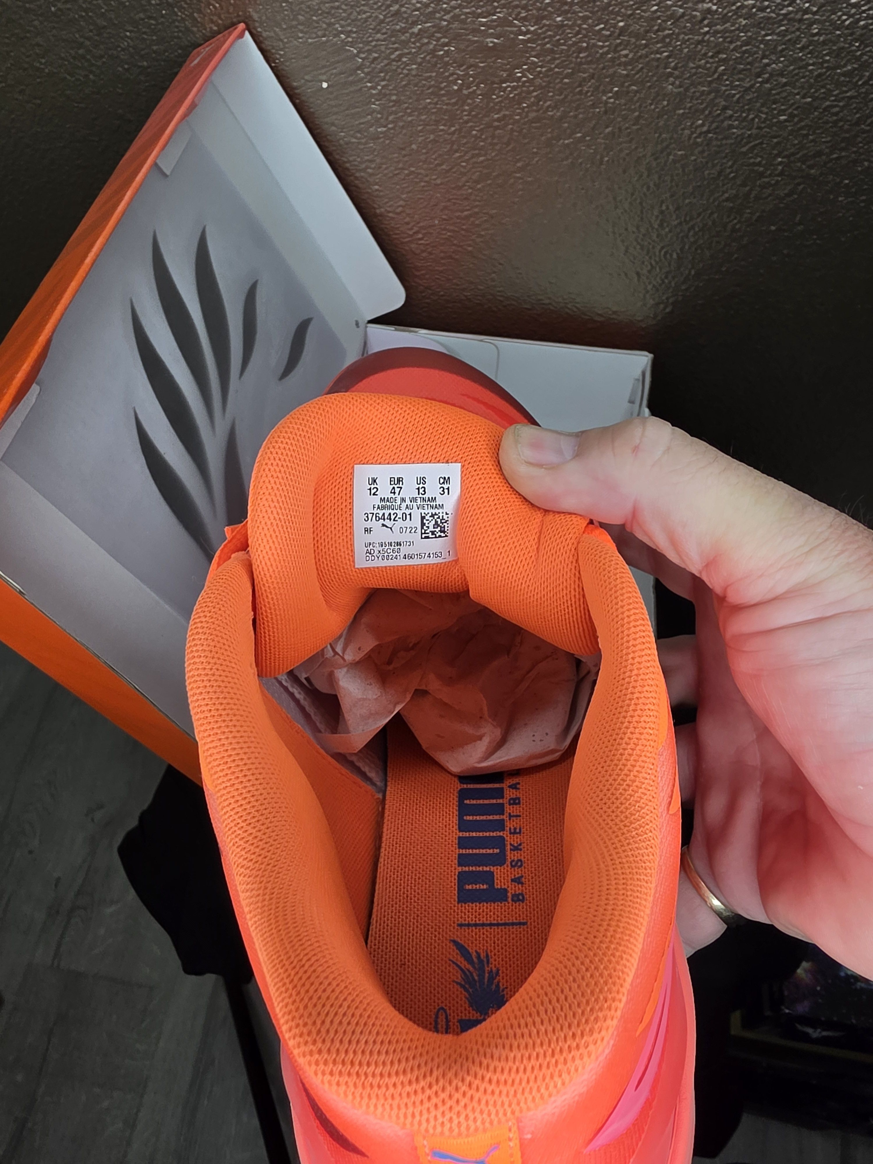 Puma Puma LaMelo Ball MB.02 “Supernova” Orange New w/ Box Size US 13 / EU 46 - 4 Thumbnail