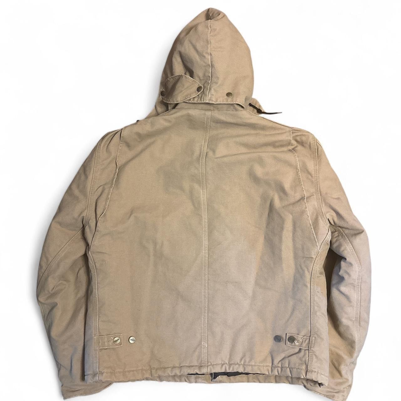 Carhartt Y2K 2003 Carhartt J22SDL Quilted Lined Jacket With Hood Size US XL / EU 56 / 4 - 2 Thumbnail